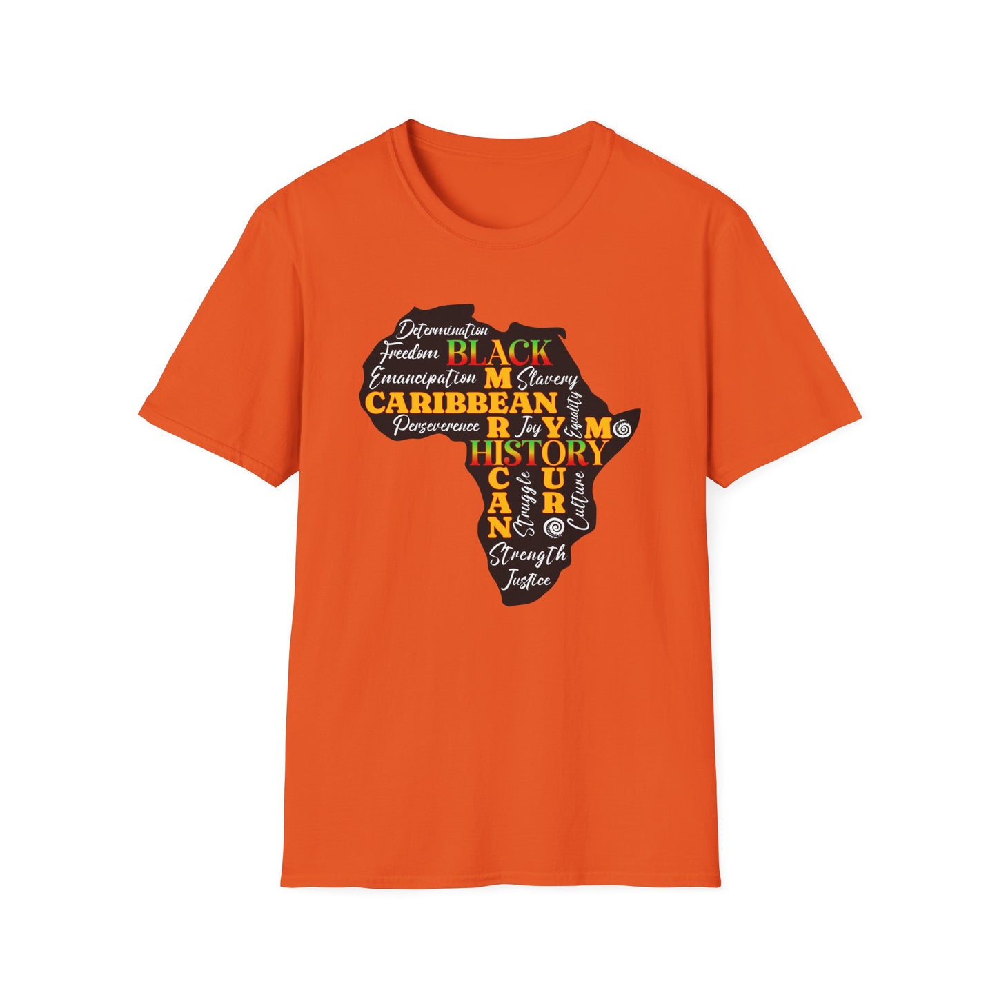 Black History is Caribbean and American History T-Shirt.