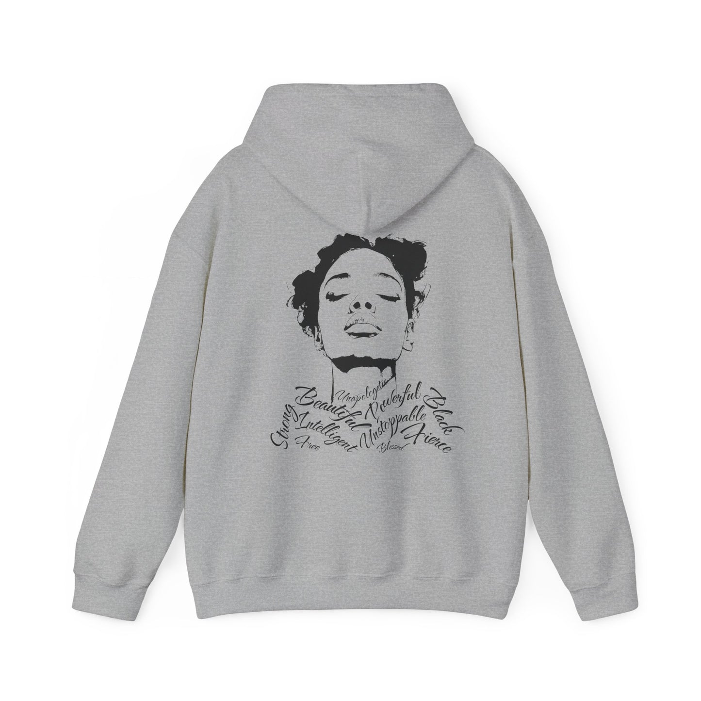 Wear Your Affirmations Hoodie Full of Positive Powerful Words