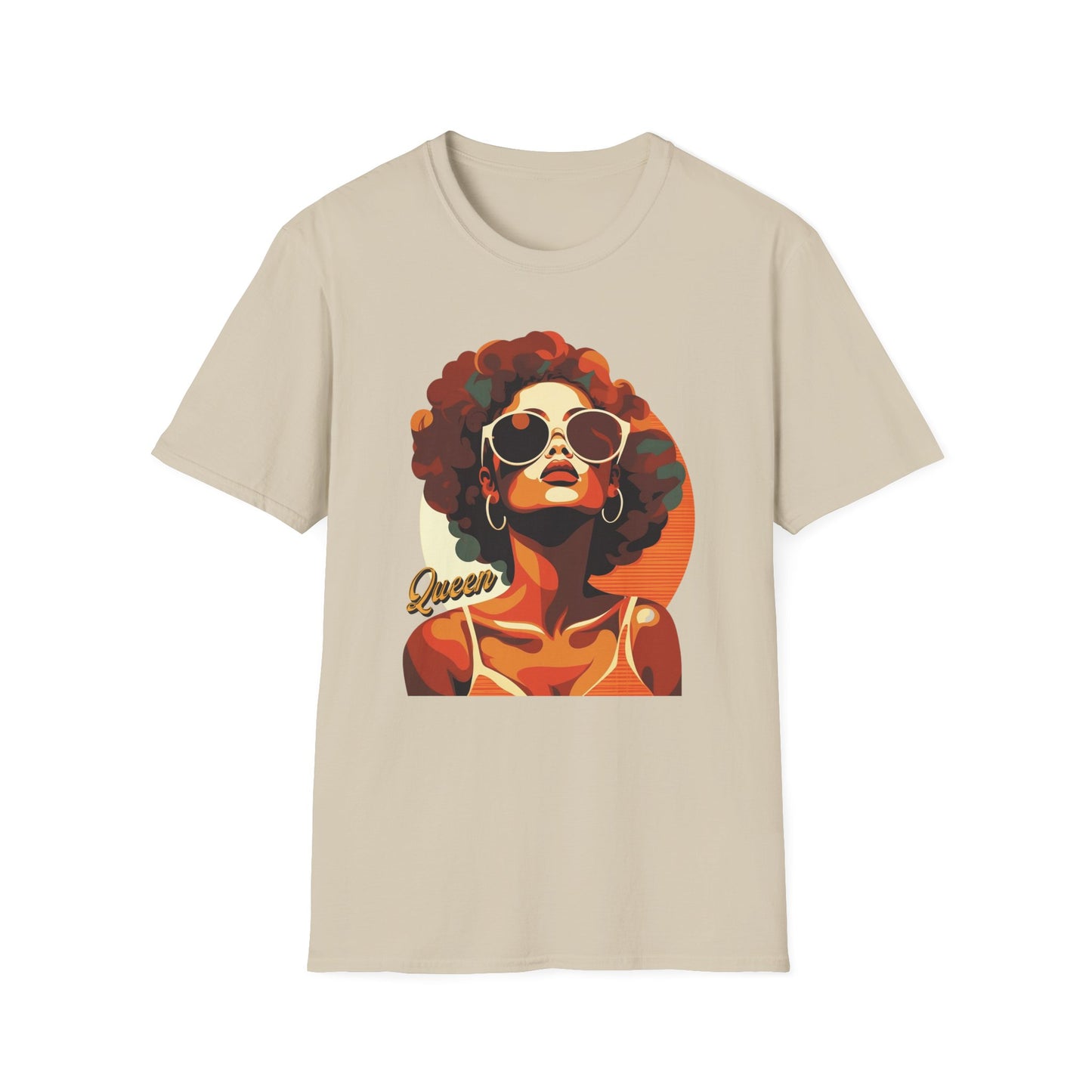 Black Queen, Positive Self Esteem T-Shirt for African American Women