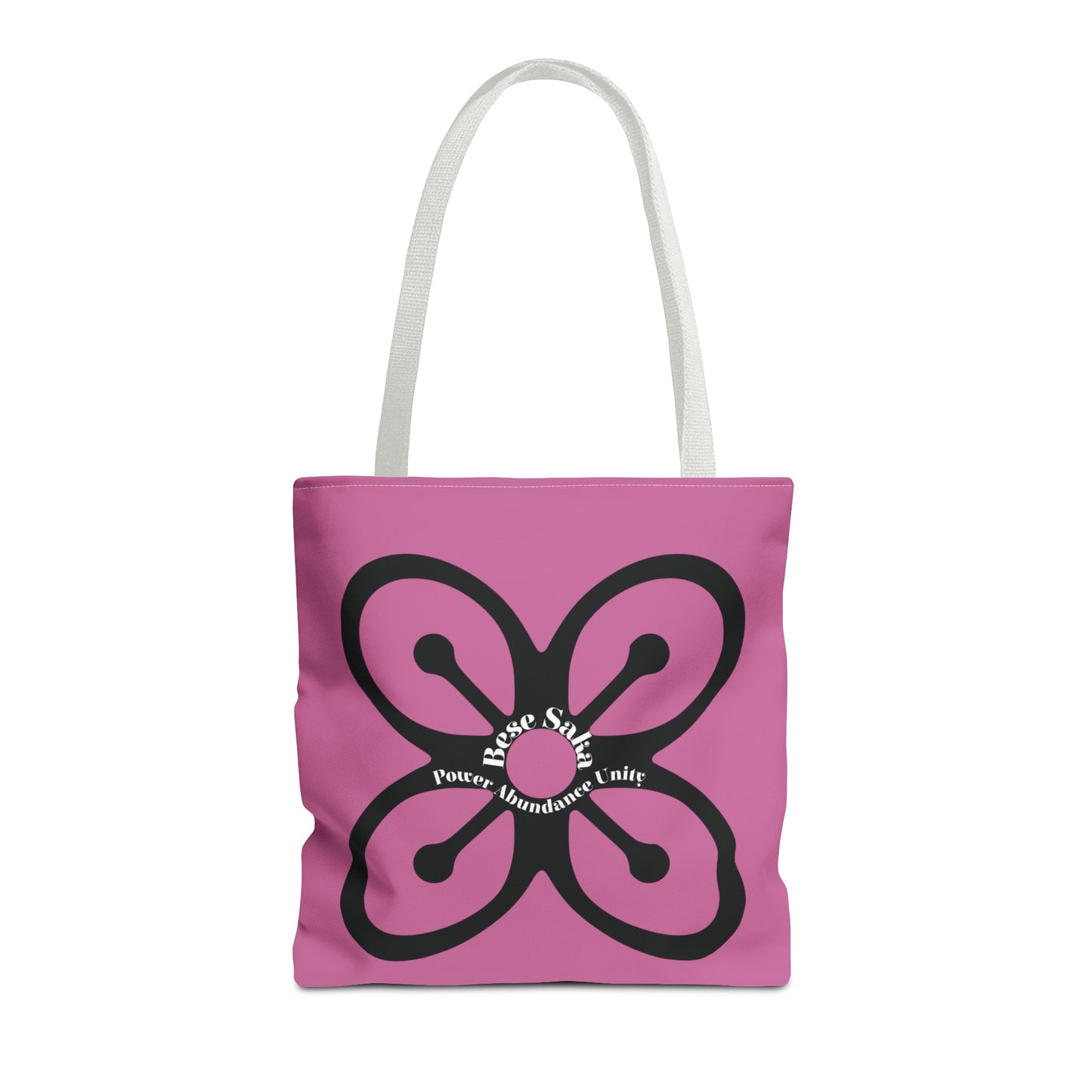 Afrocentric Tote Bag with the African Symbol for Power, Abundance and Unity