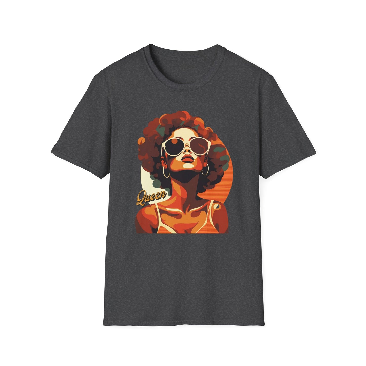 Black Queen, Positive Self Esteem T-Shirt for African American Women
