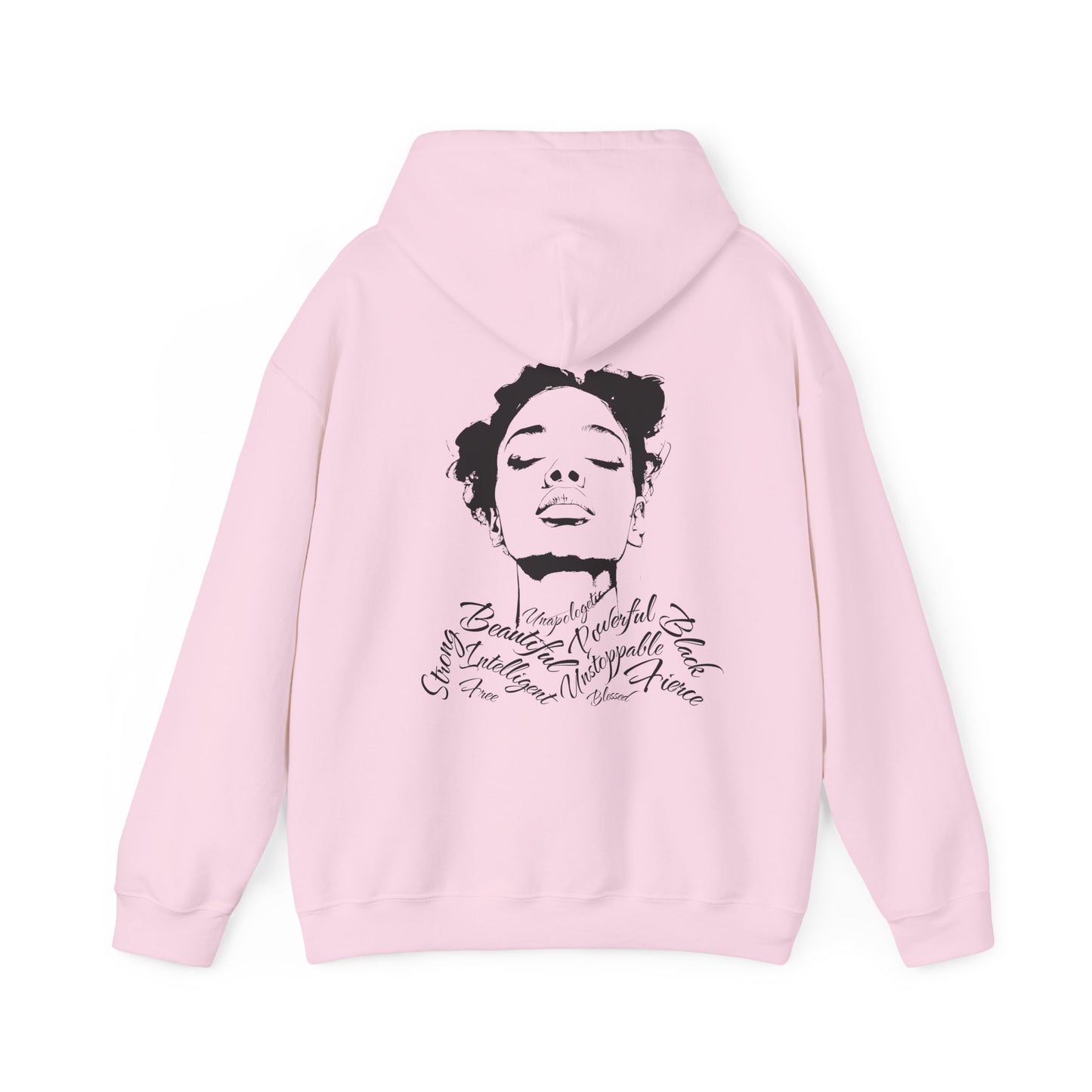 Wear Your Affirmations Hoodie Full of Positive Powerful Words