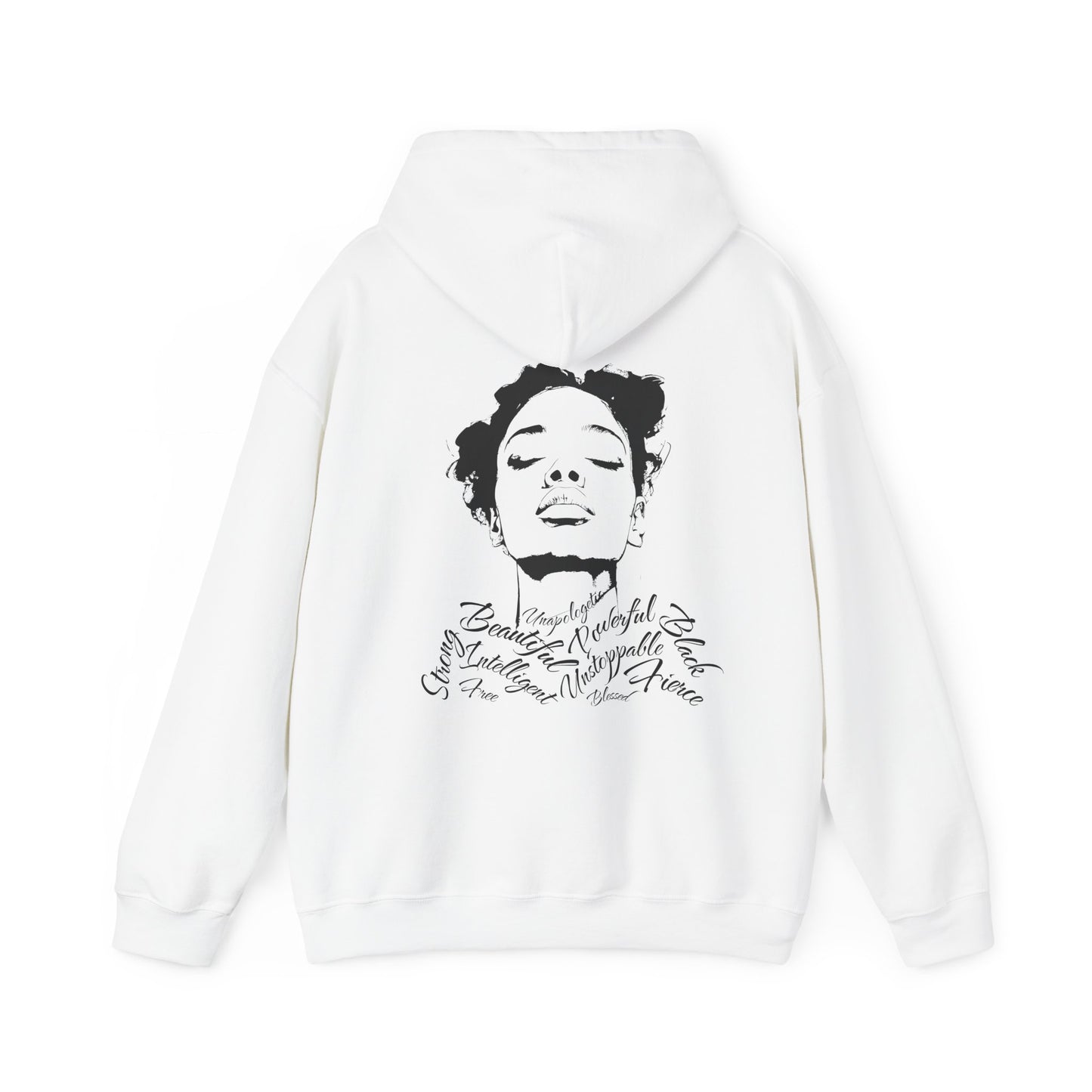 Wear Your Affirmations Hoodie Full of Positive Powerful Words