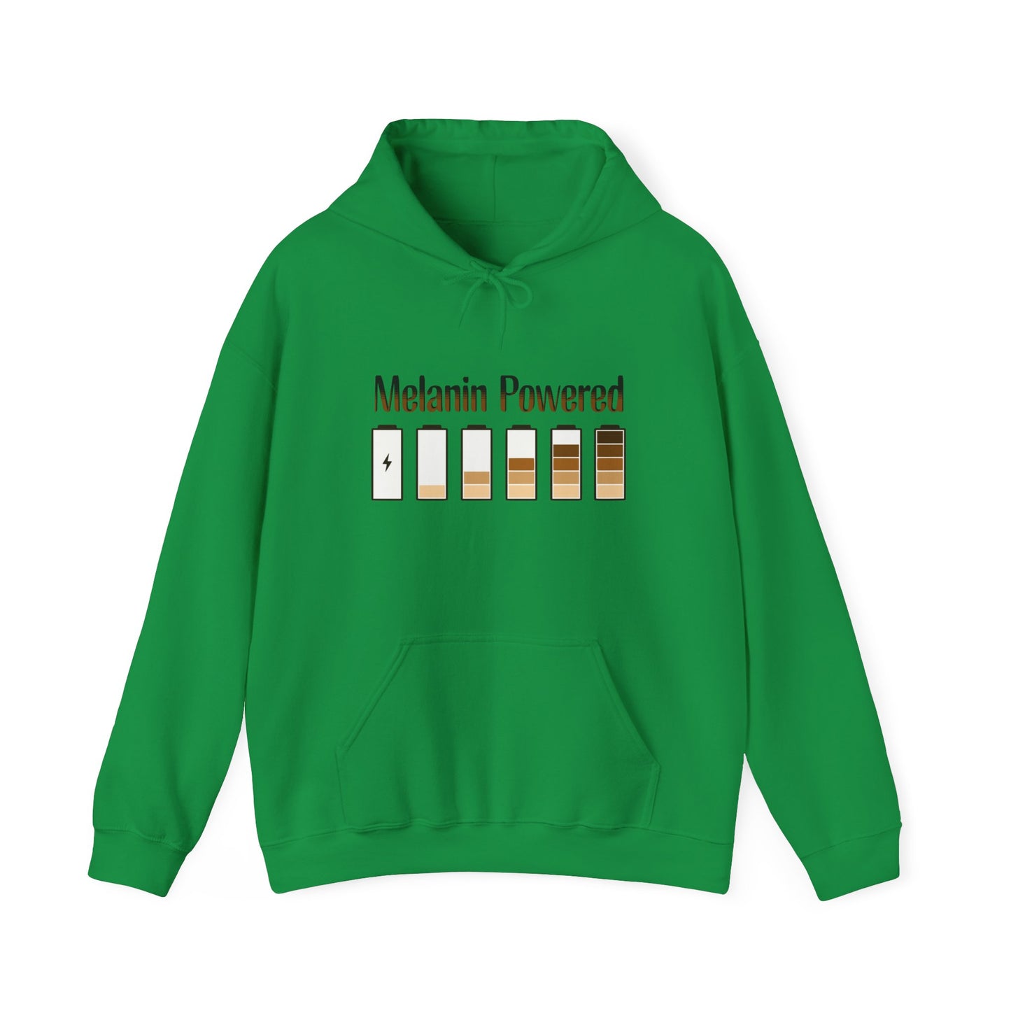 Graphic Hooded Sweatshirt for Sun Powered Melanated Women and Men
