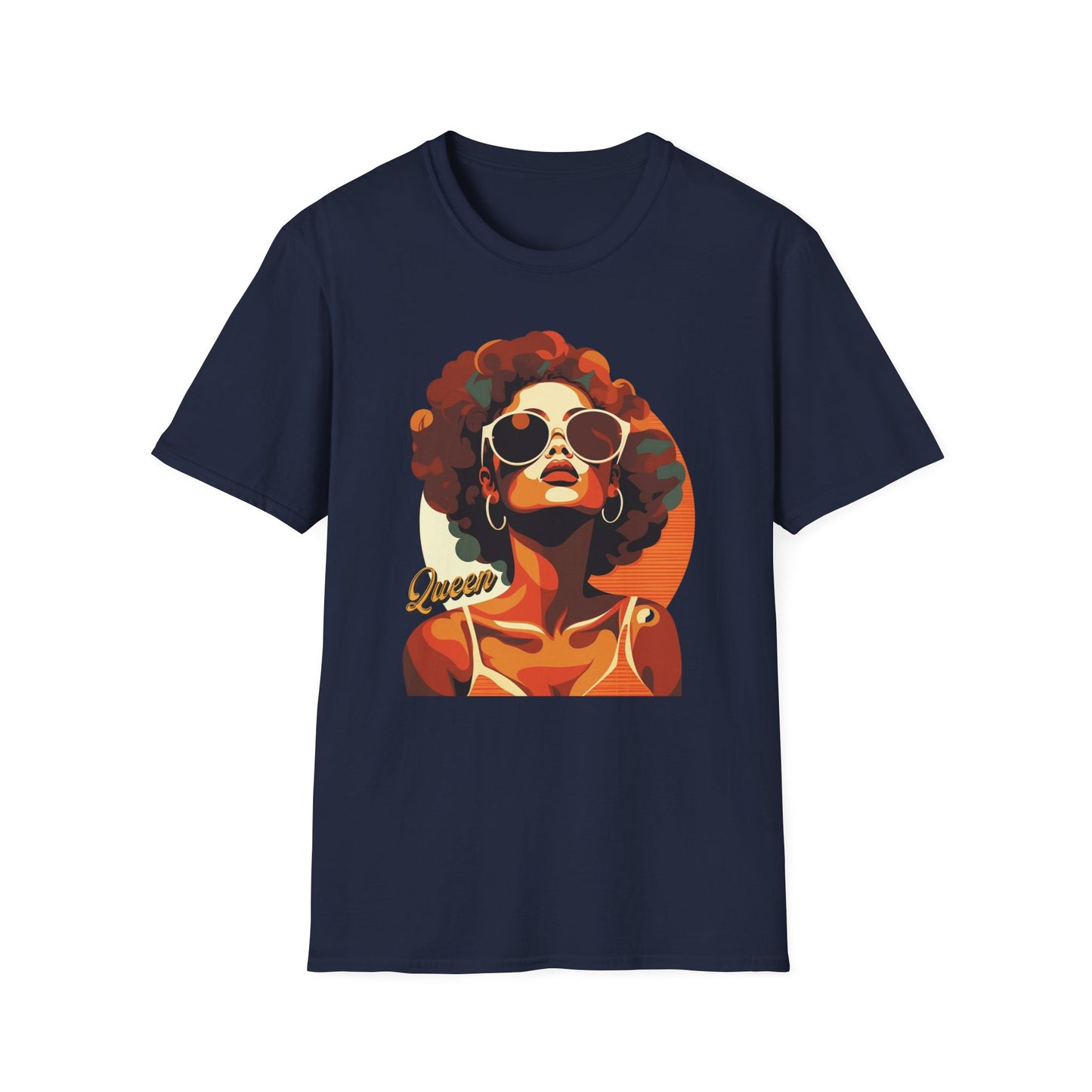 Black Queen, Positive Self Esteem T-Shirt for African American Women