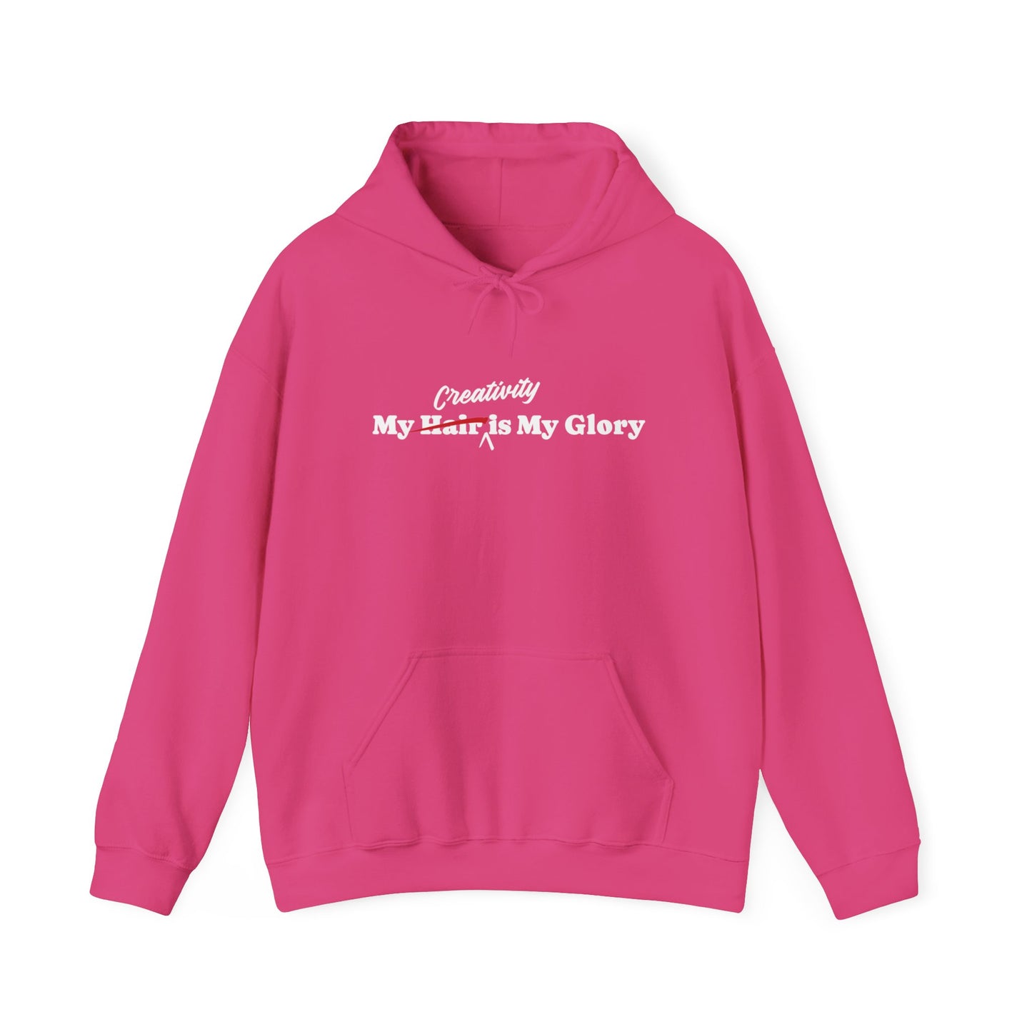 What is your glory? Personalized Positive Affirmation Hooded Sweatshirt.