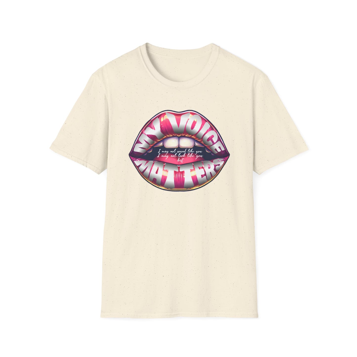 My Voice Matters, T-Shirt. Positive, Powerful, Unapologetic Message