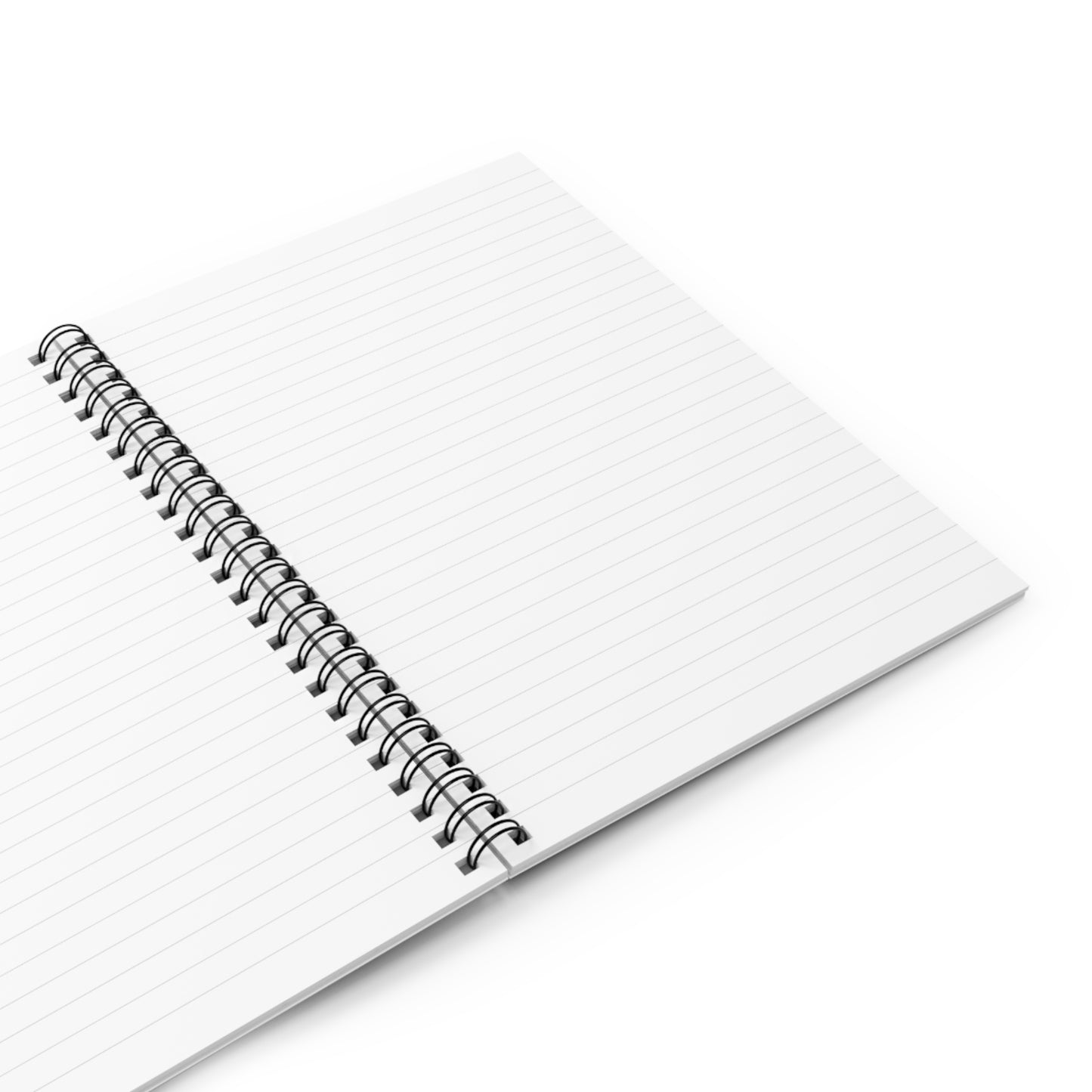 Spiral Blank Ruled Inspirational Journal with Words of Power and Affirmation