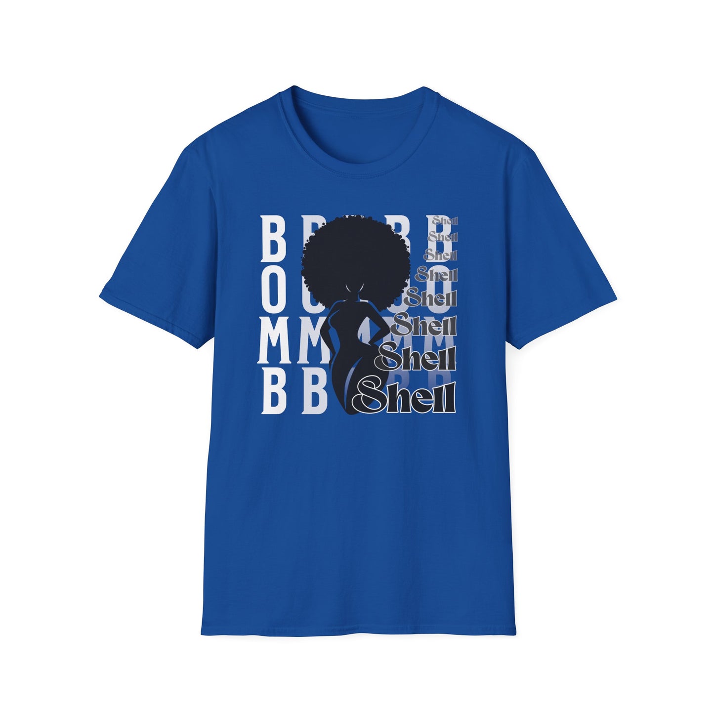 Bombshell! Positive, Self Love Graphic T-Shirt for you Curvy, Melanated, Beauties