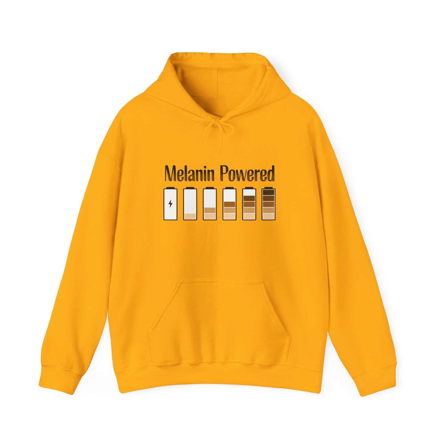 Graphic Hooded Sweatshirt for Sun Powered Melanated Women and Men