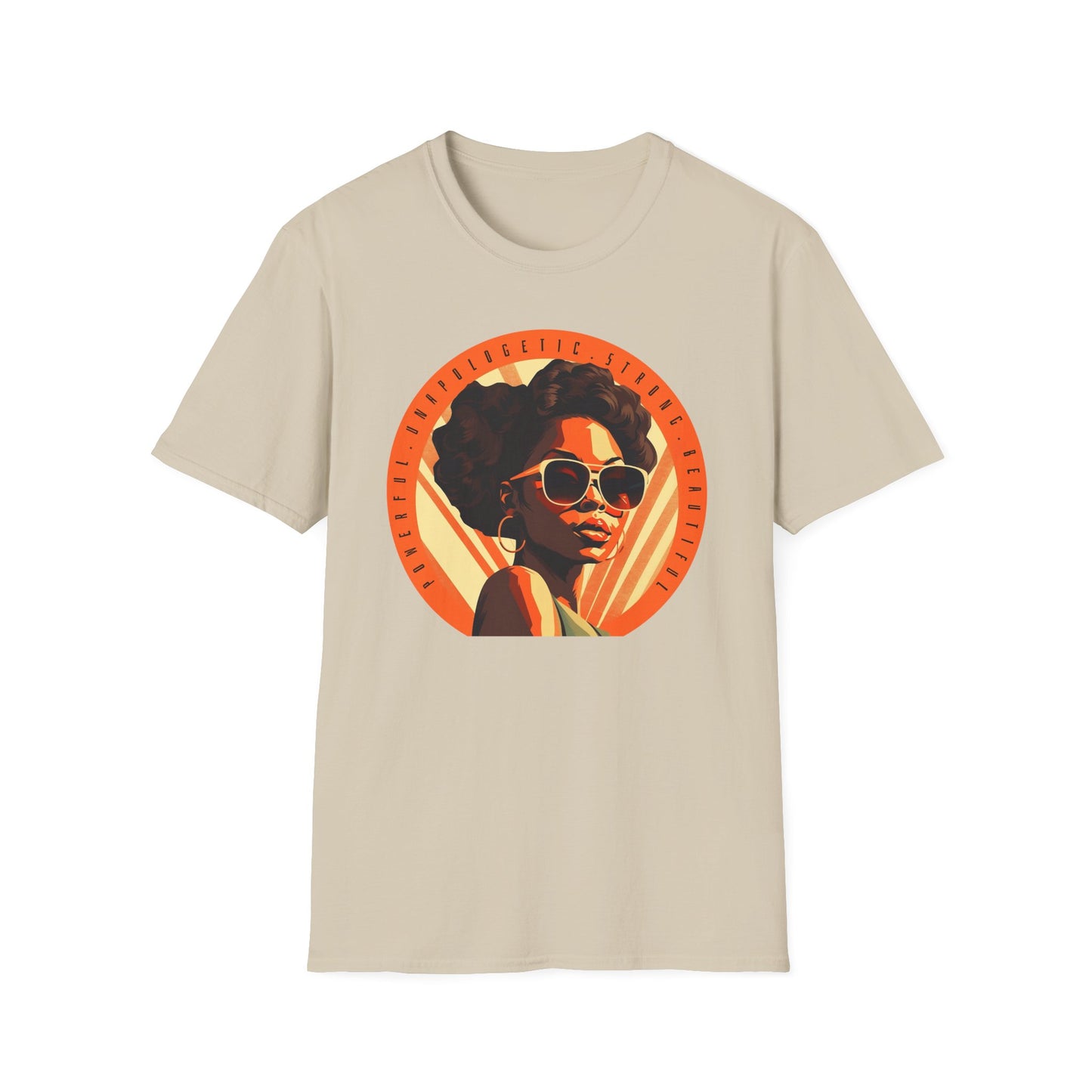 Retro Style, Positive Affirmations Graphic T-shirt for Black Women