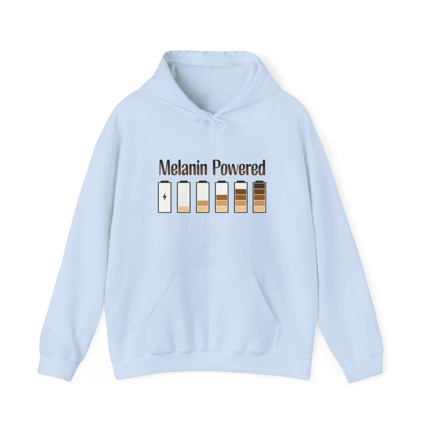 Graphic Hooded Sweatshirt for Sun Powered Melanated Women and Men