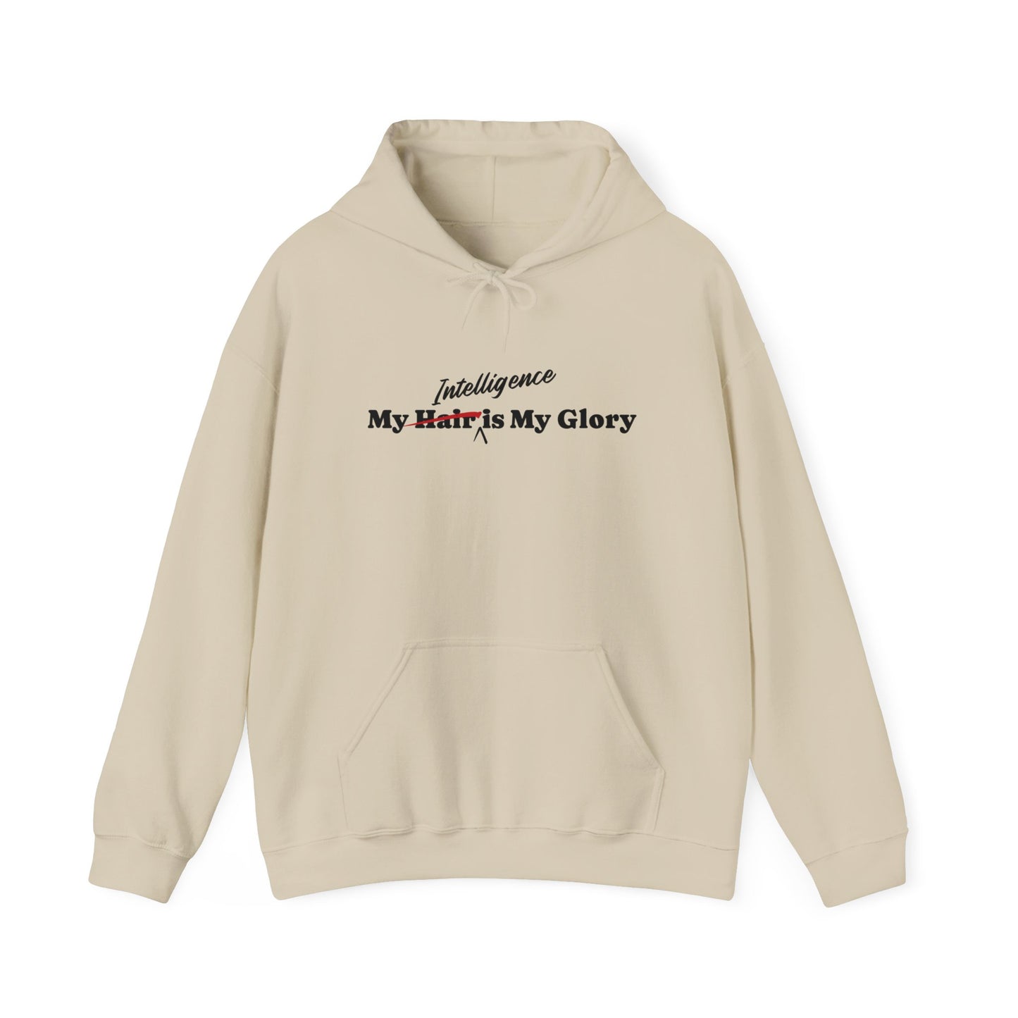 What is your glory? Personalized Positive Affirmation Hooded Sweatshirt.