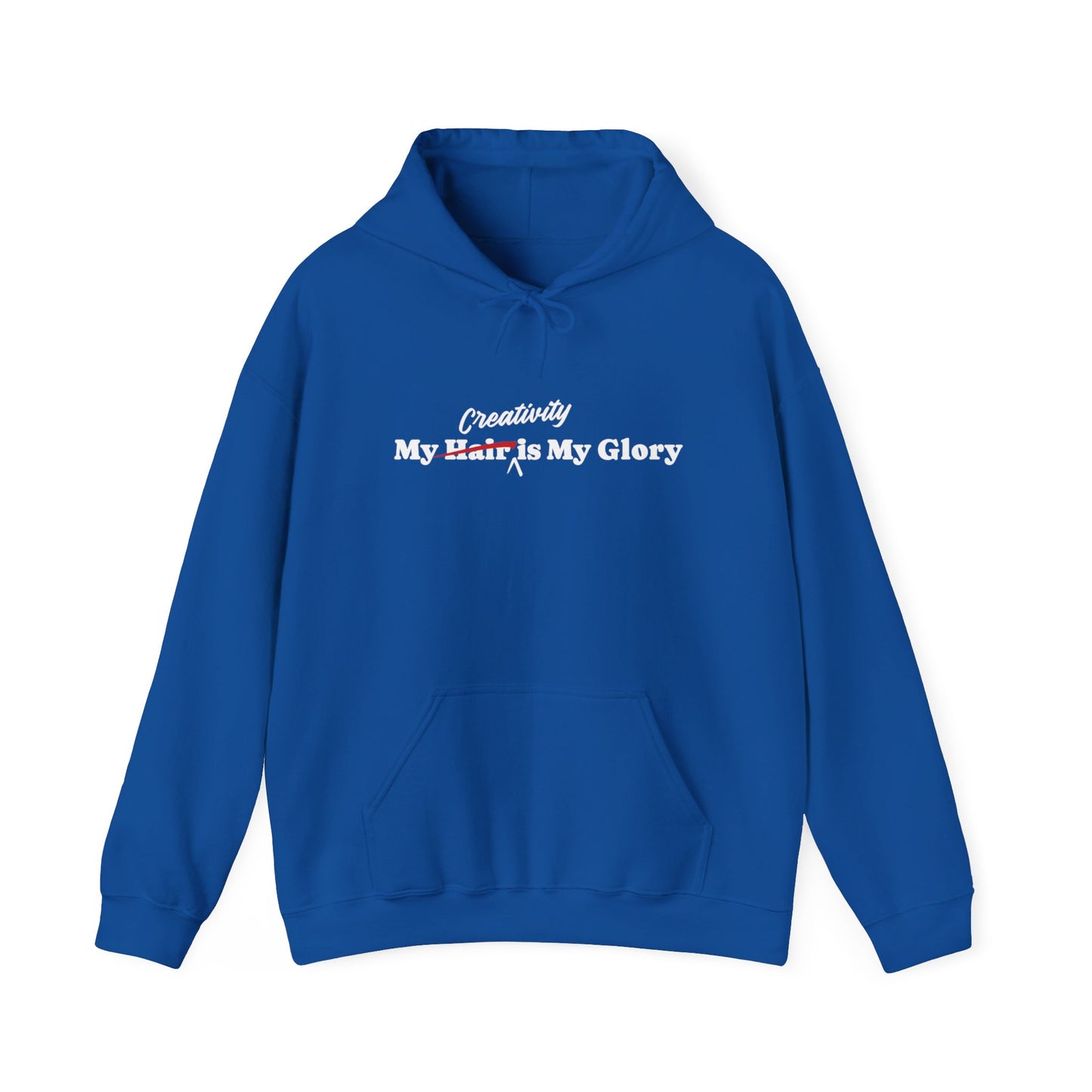 What is your glory? Personalized Positive Affirmation Hooded Sweatshirt.
