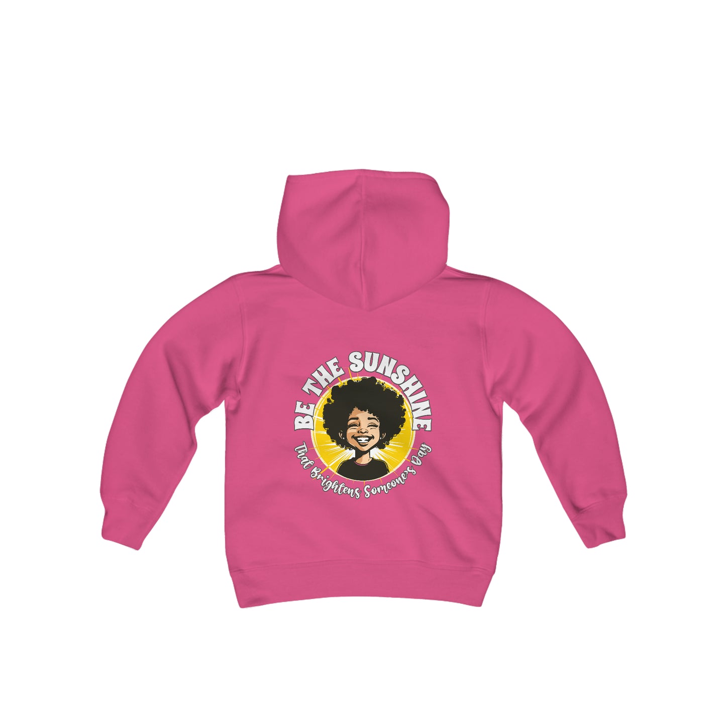 Be the Sunshine That Brightens Someone’s Day, Positive Affirmation Kid’s Hoodie