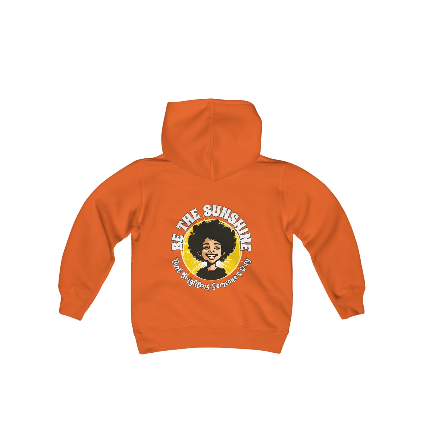 Be the Sunshine That Brightens Someone’s Day, Positive Affirmation Kid’s Hoodie