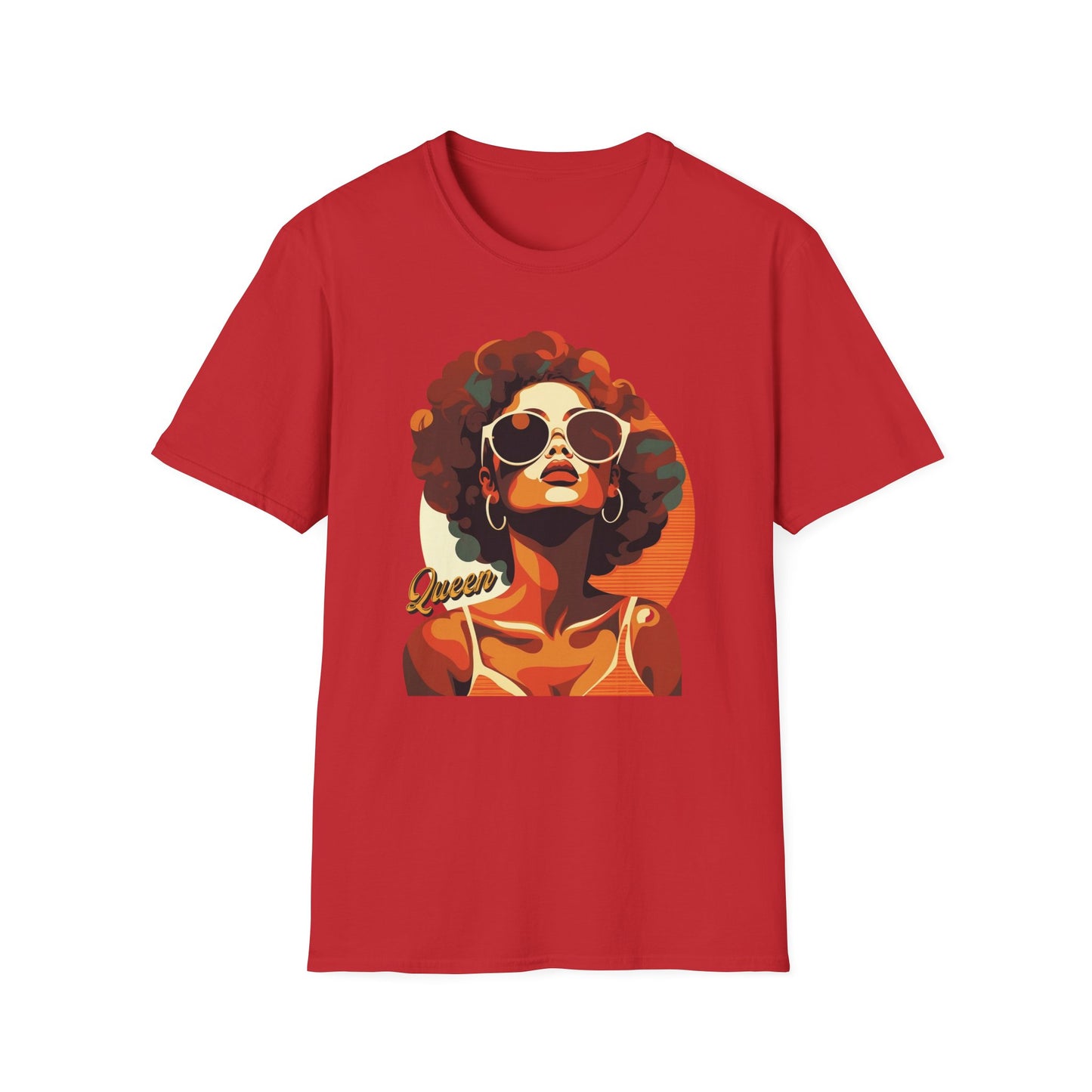 Black Queen, Positive Self Esteem T-Shirt for African American Women