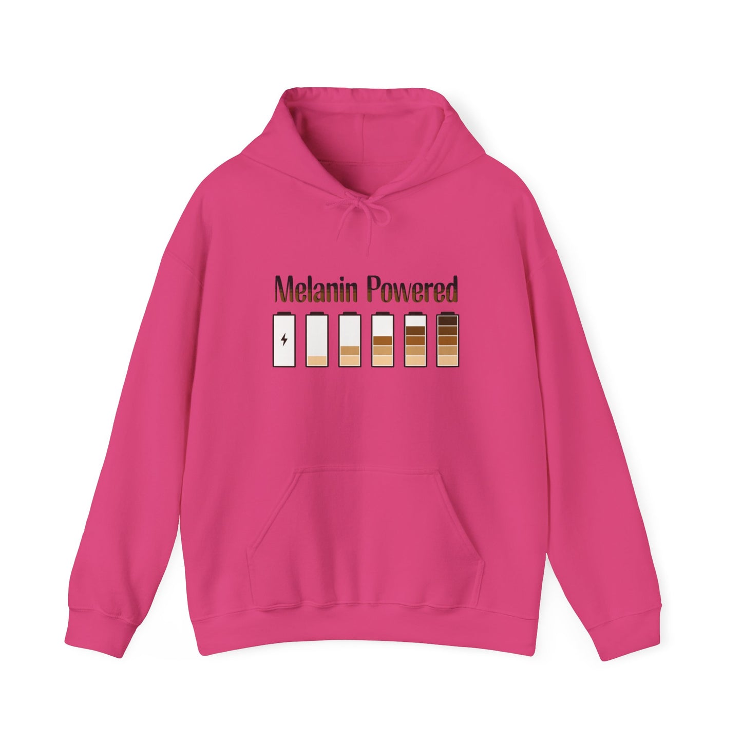 Graphic Hooded Sweatshirt for Sun Powered Melanated Women and Men