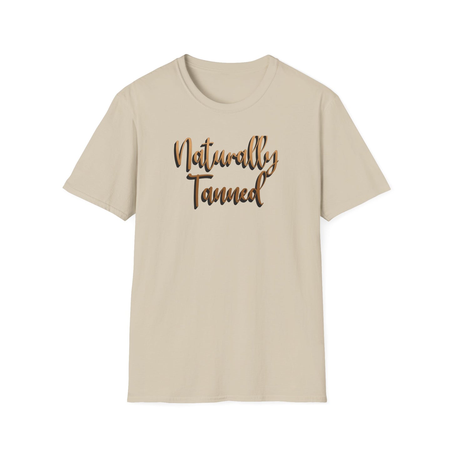 Naturally Tanned Summer Graphic T-Shirt for Women and Men