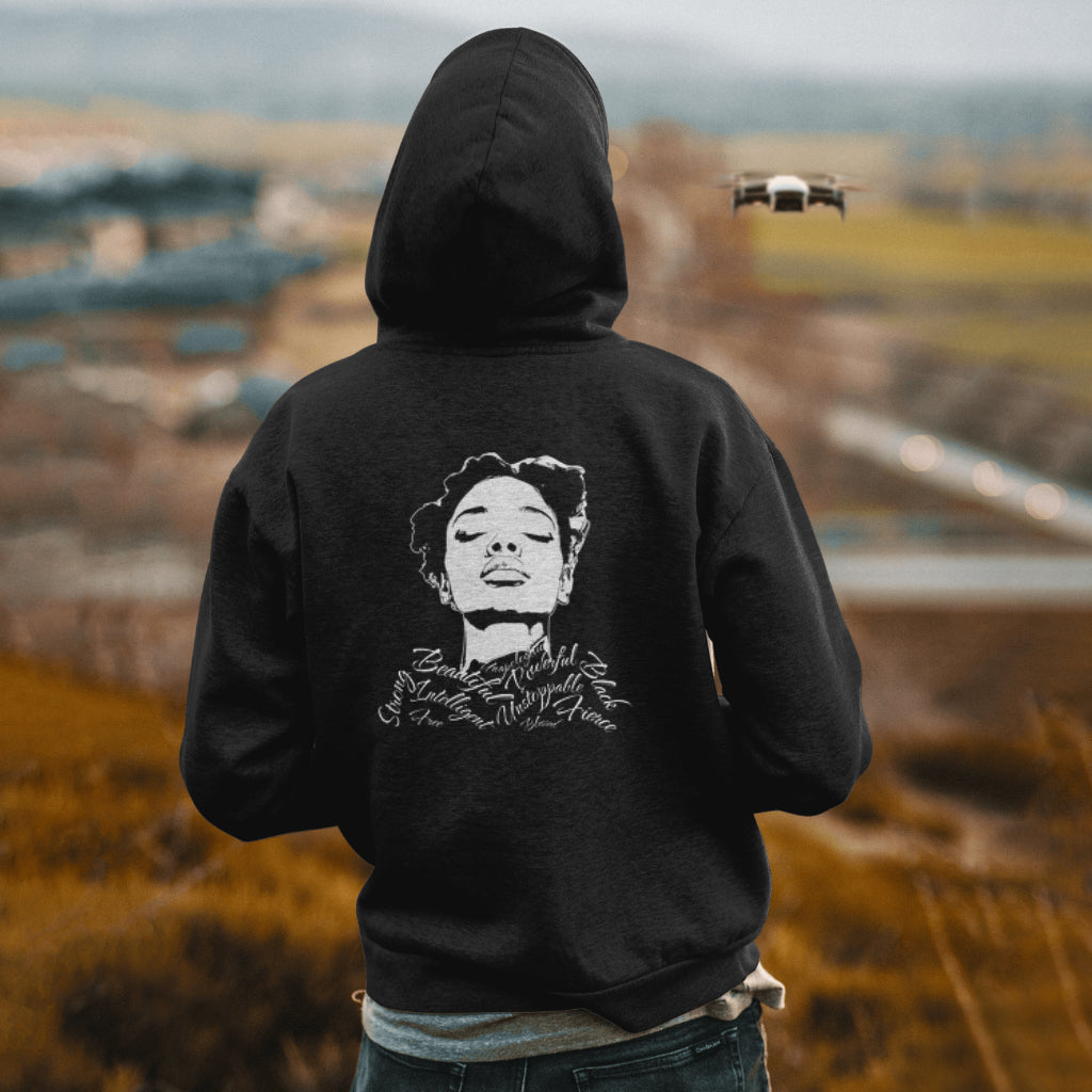 Wear Your Affirmations Hoodie Full of Positive Powerful Words