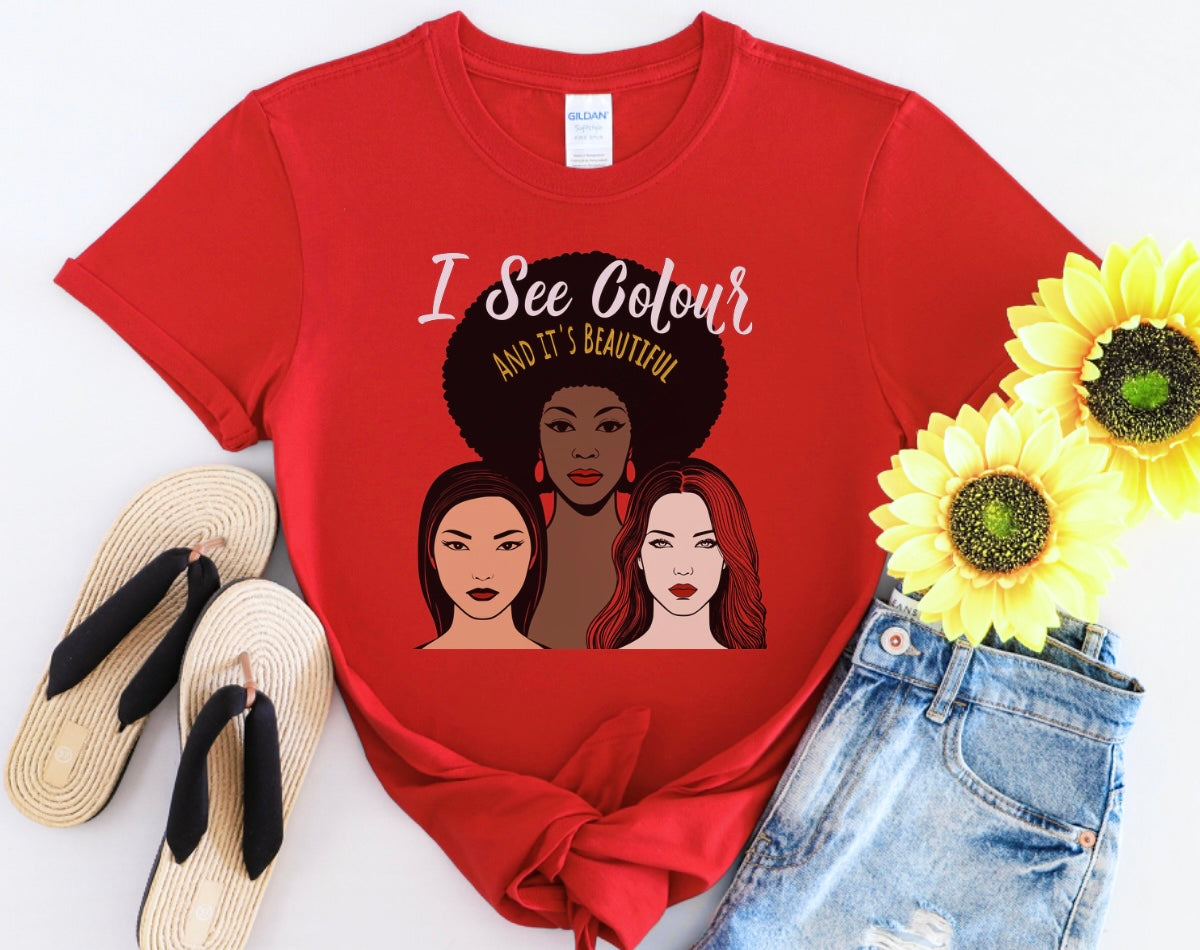 Self Love T-Shirt About The Beauty Of Diversity. Love the Skin You’re In.