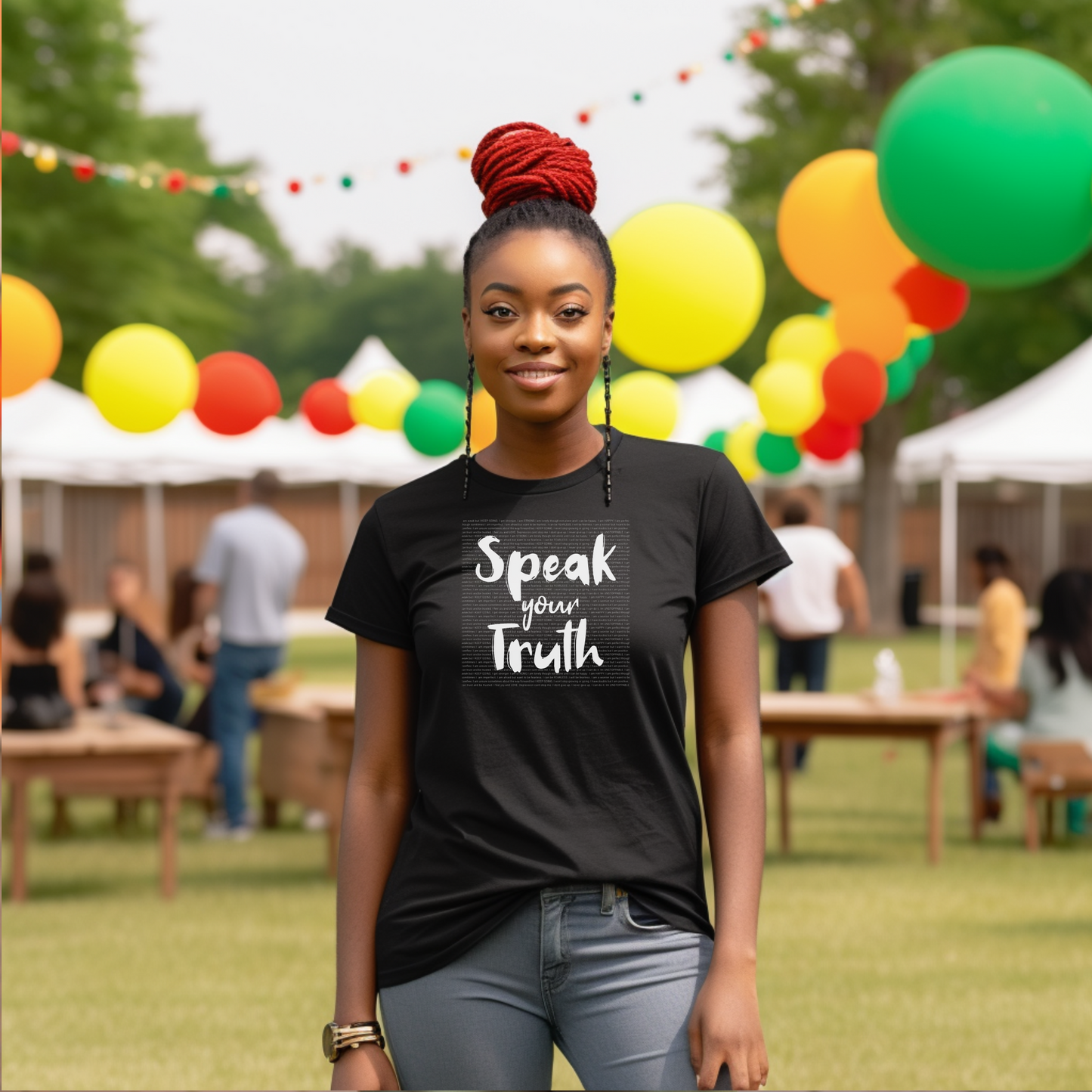 Speak Your Truth T-shirt. Positive Powerful Words for Self Empowerment