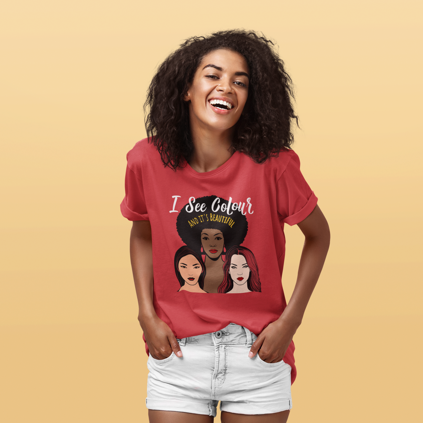Self Love T-Shirt About The Beauty Of Diversity. Love the Skin You’re In.