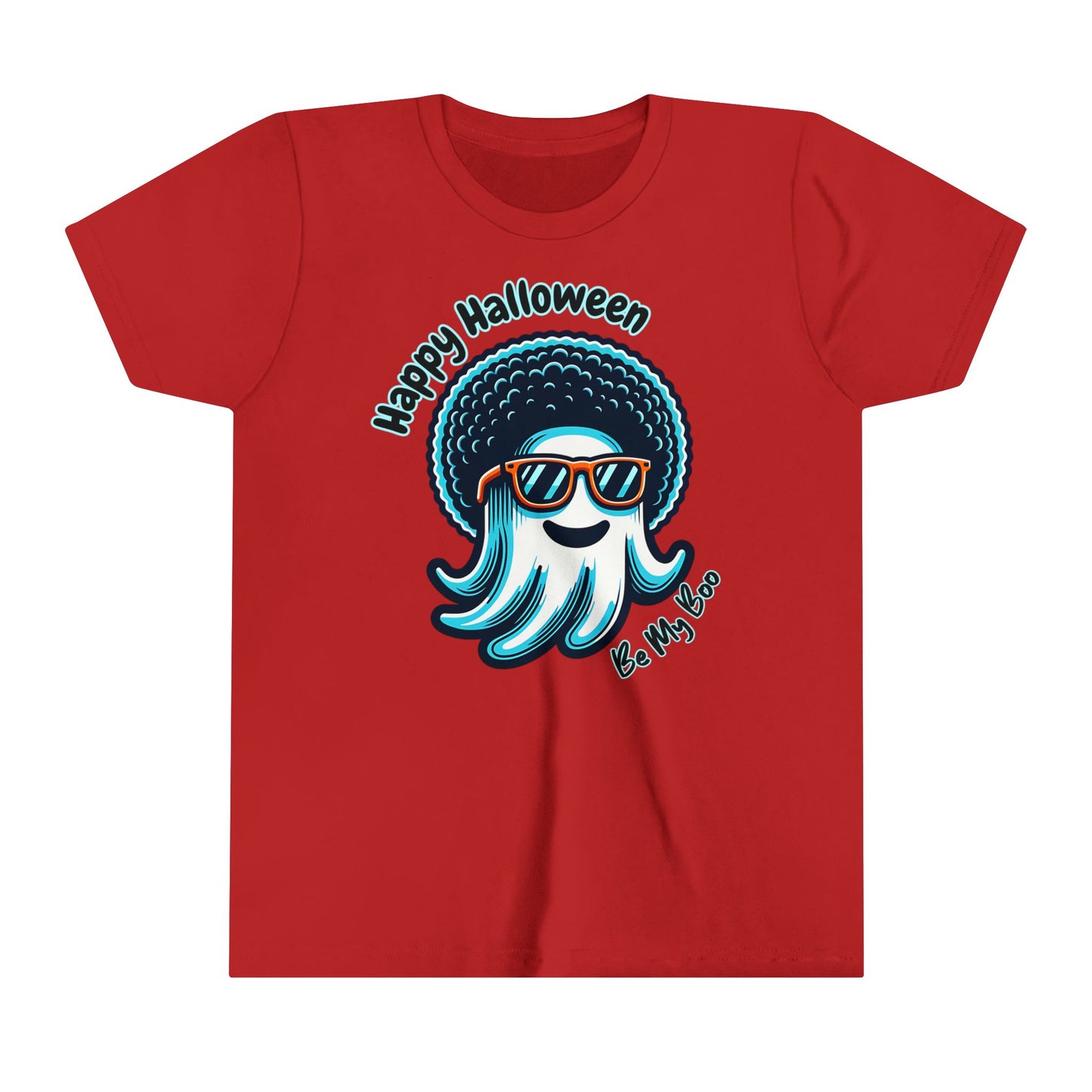 Fun Ghostly Halloween T-Shirt for Kids. Be My Boo this Halloween