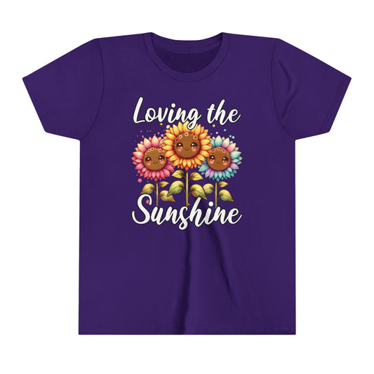 Kids Summer T-Shirt. Loving the Sunshine