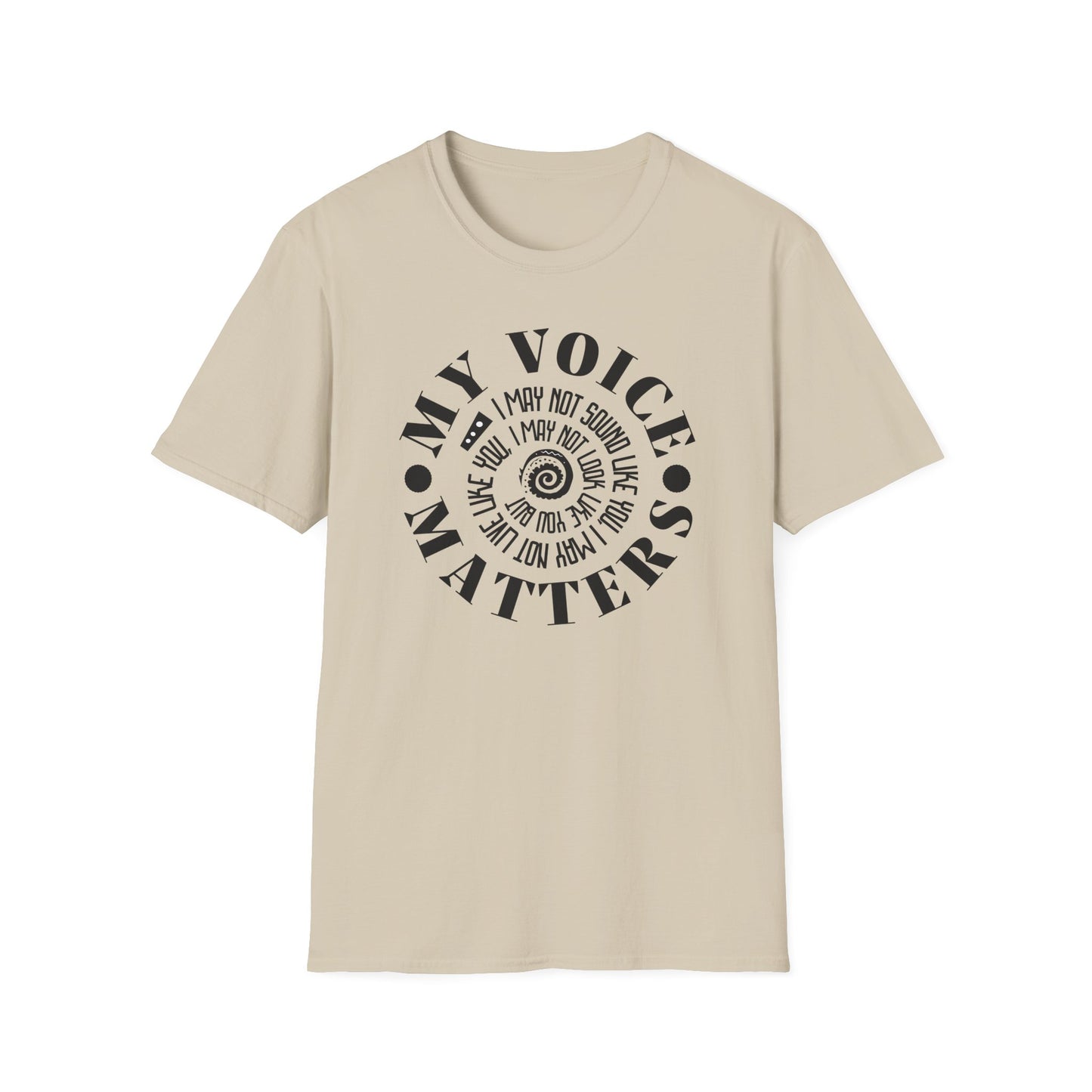 My Voice Matters. Powerful, Positive, Diversity and Inclusion T-Shirt