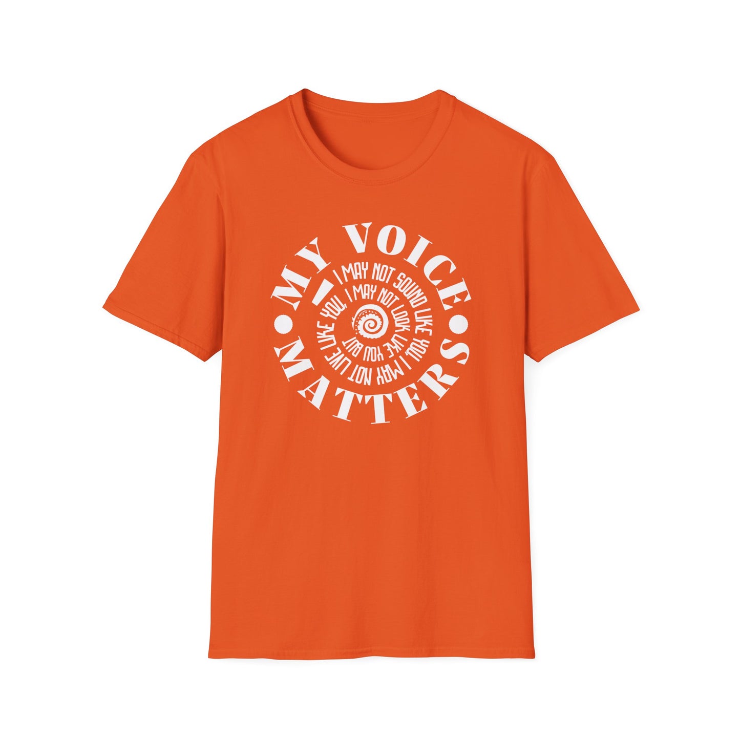 My Voice Matters. Powerful, Positive, Diversity and Inclusion T-Shirt