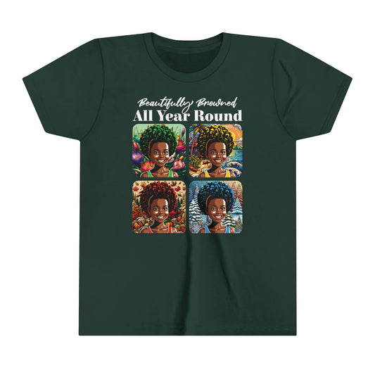 Kids Summer T-Shirt. Beautifully Browned All Year Round