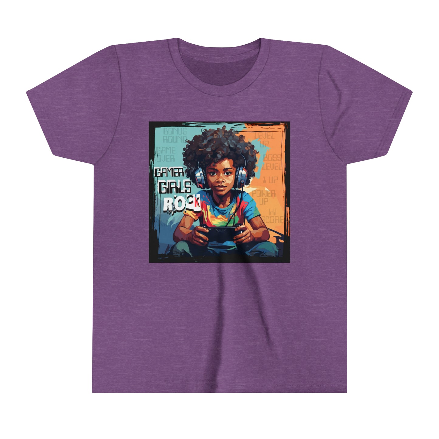 Black Girl Magic Gamer Girls Rock T-shirt