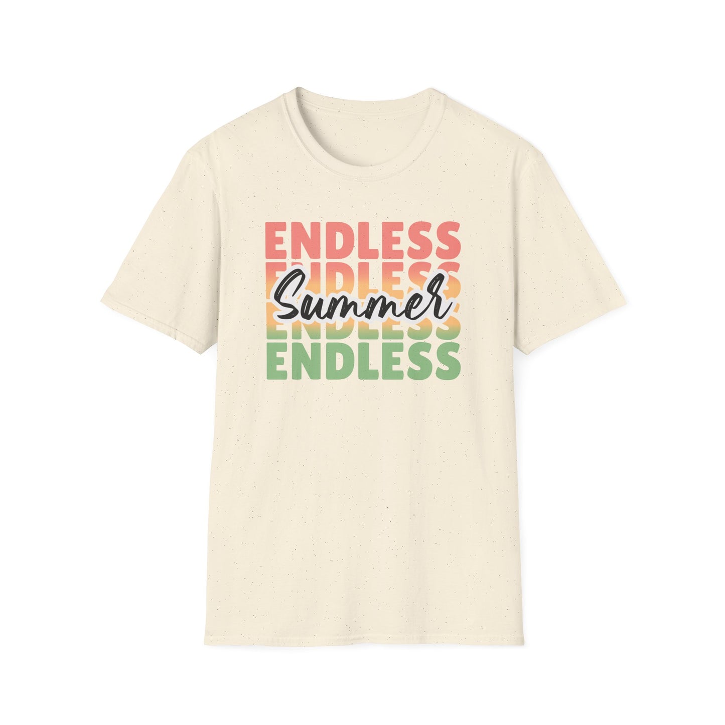 Endless Summer Graphic T-Shirt in Afrocentric Colours