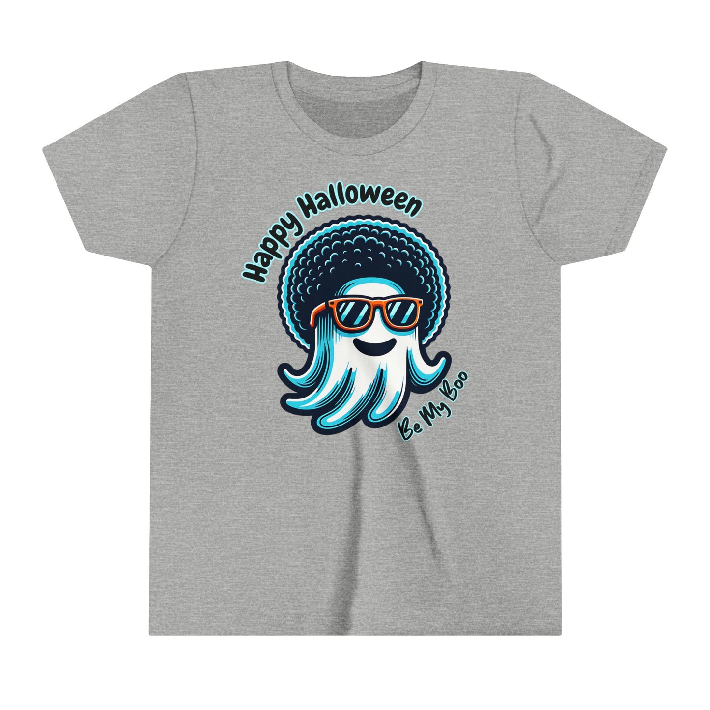 Fun Ghostly Halloween T-Shirt for Kids. Be My Boo this Halloween