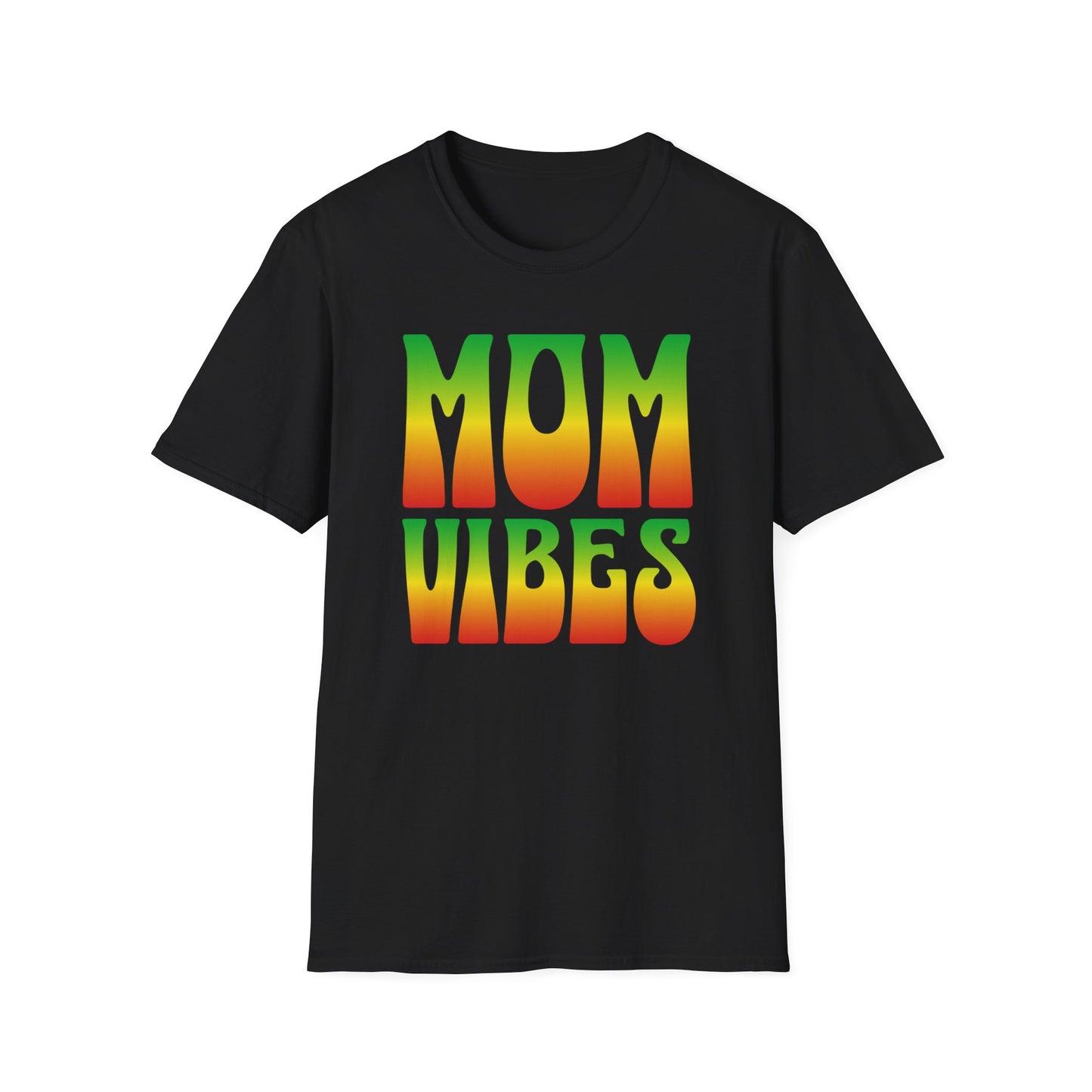 Graphic T-Shirt with Bold Vibrant Afrocentric Colours. Mom Vibes!