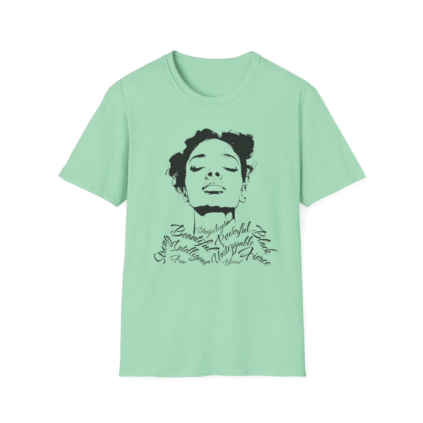 Wear Your Affirmations. Beautiful Graphic T-Shirt for Black Women