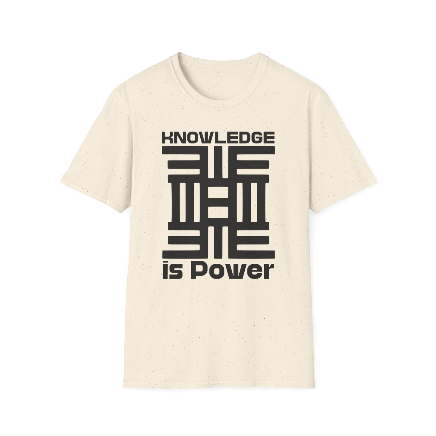 Knowledge is Power! Adinkra Symbol T-Shirt. African Heritage