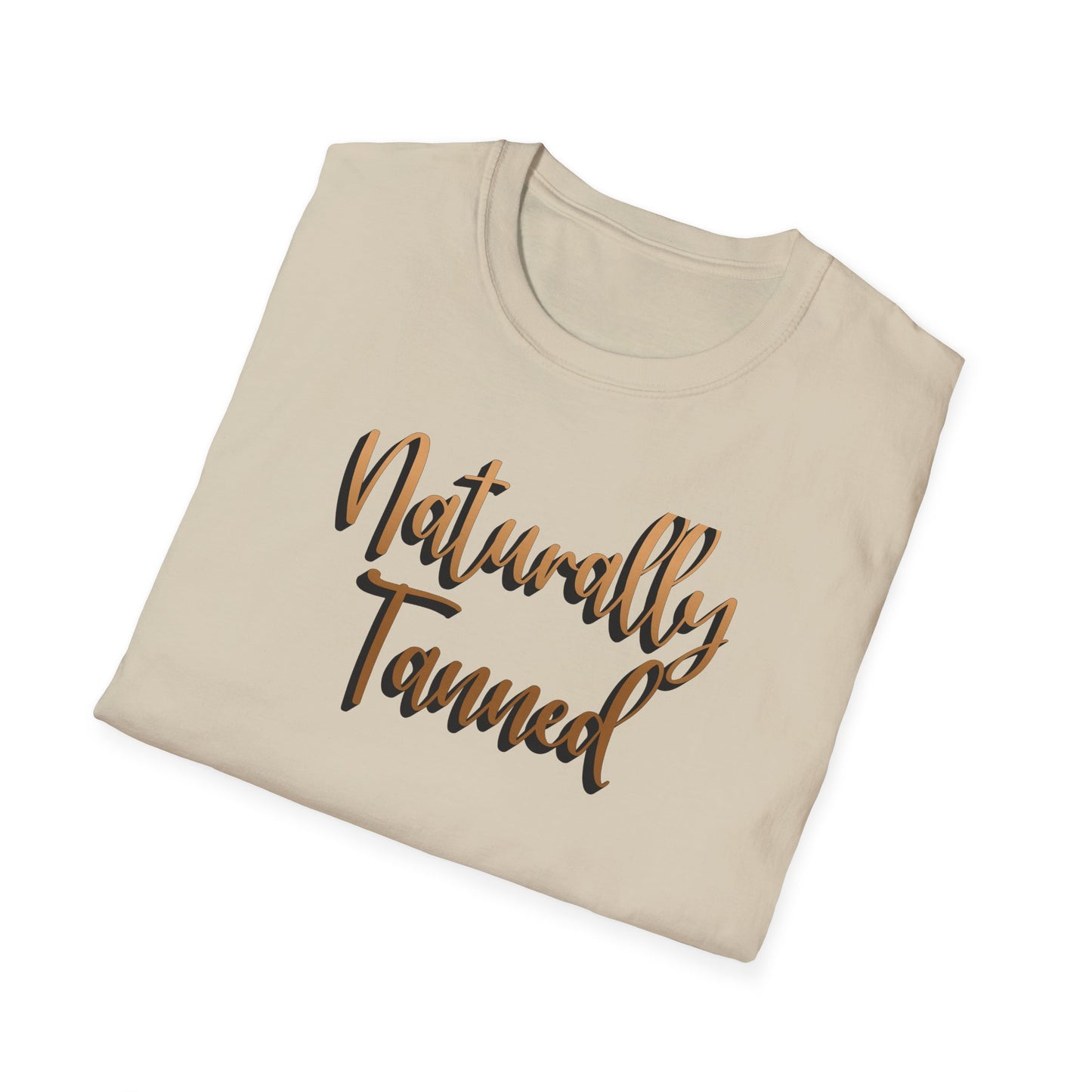 Naturally Tanned Summer Graphic T-Shirt for Women and Men