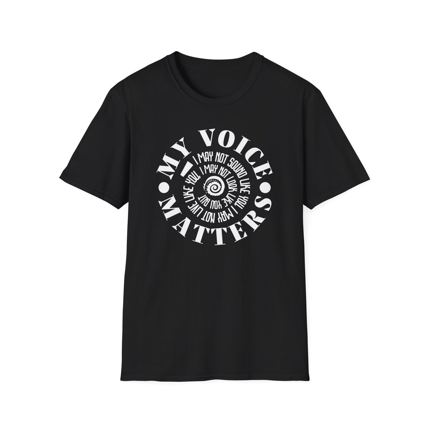 My Voice Matters. Powerful, Positive, Diversity and Inclusion T-Shirt