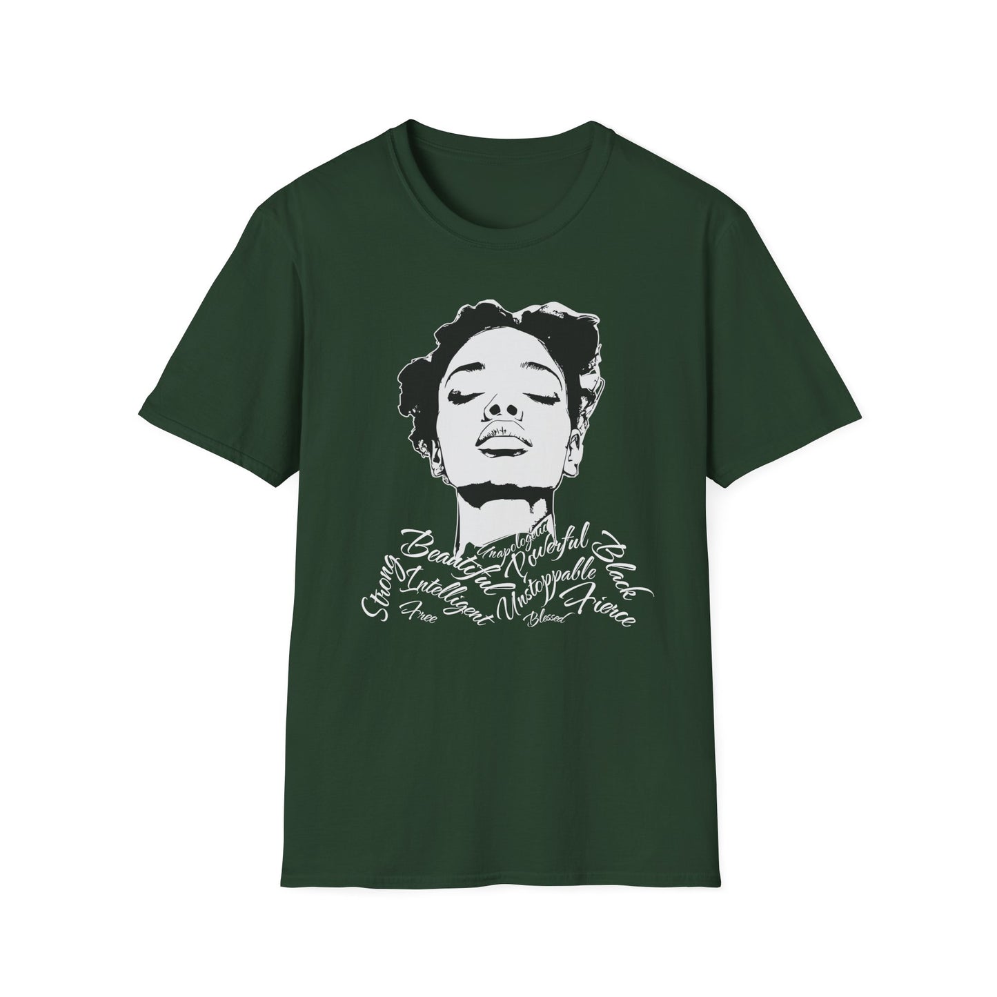 Wear Your Affirmations. Beautiful Graphic T-Shirt for Black Women