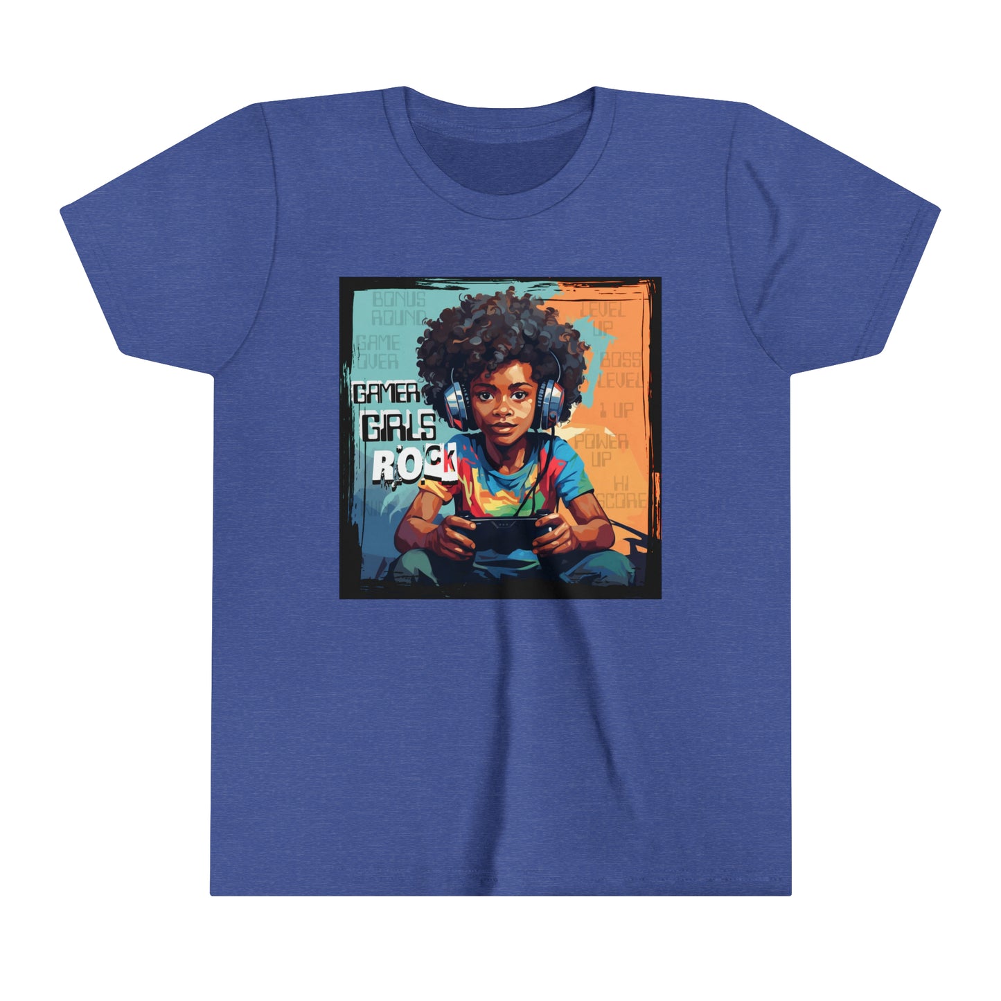 Black Girl Magic Gamer Girls Rock T-shirt