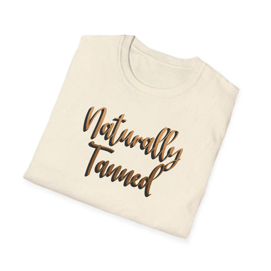 Naturally Tanned Summer Graphic T-Shirt for Women and Men