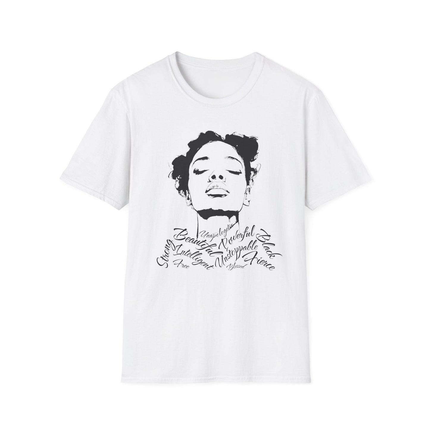 Wear Your Affirmations. Beautiful Graphic T-Shirt for Black Women