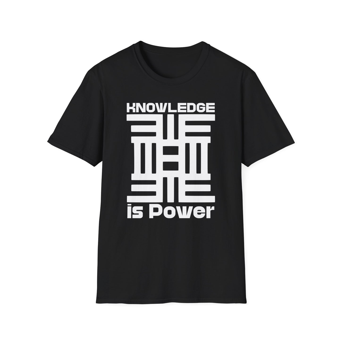 Knowledge is Power! Adinkra Symbol T-Shirt. African Heritage