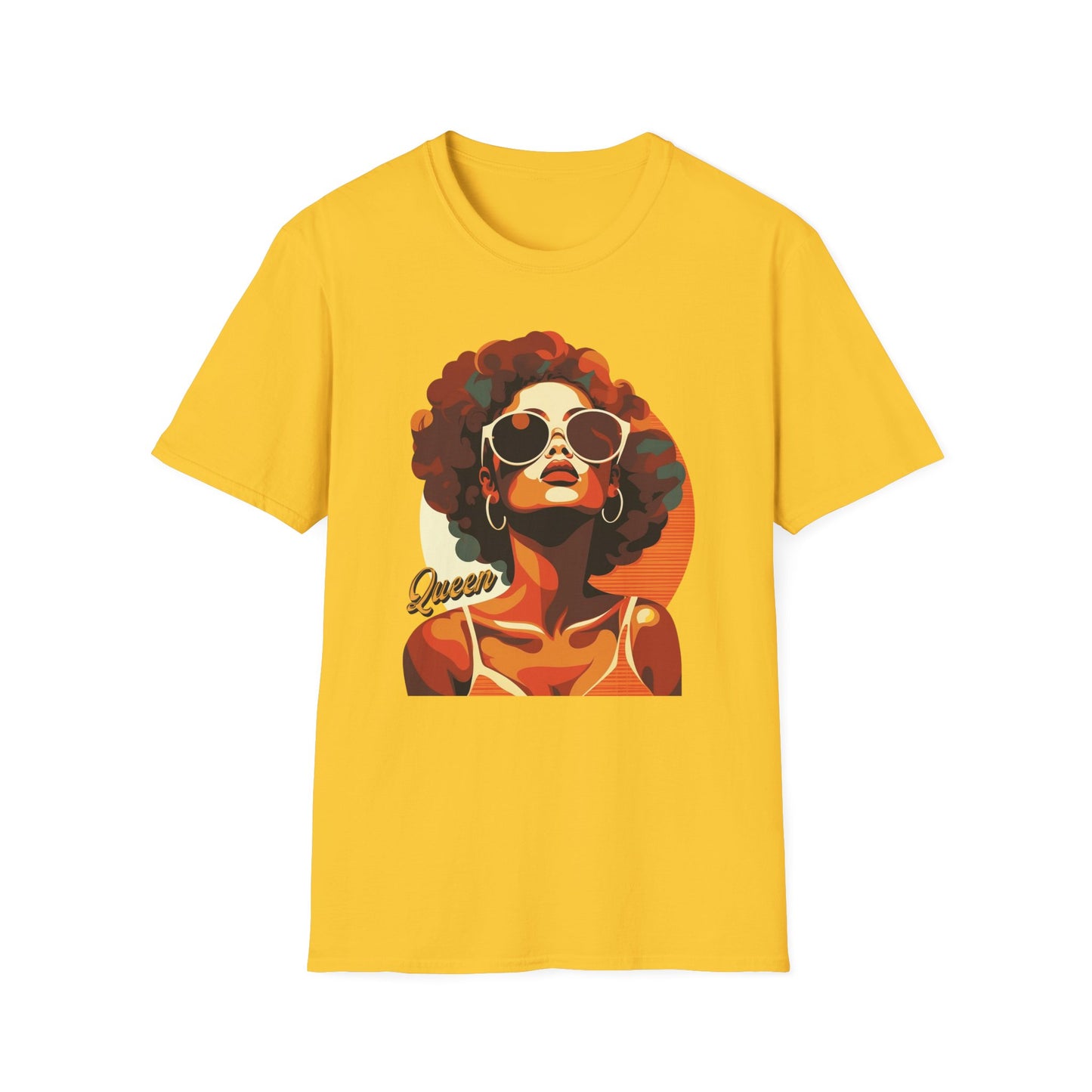 Black Queen, Positive Self Esteem T-Shirt for African American Women
