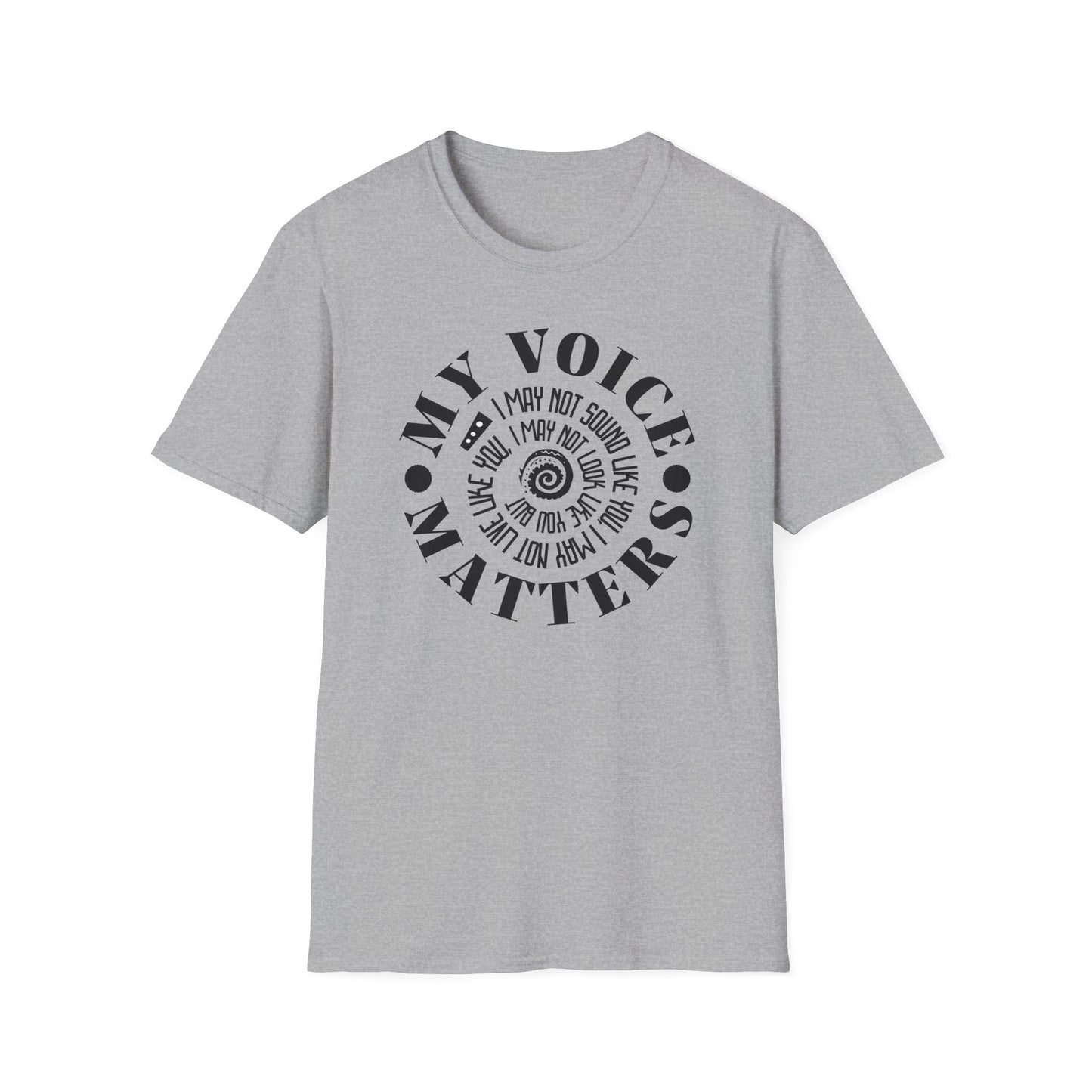 My Voice Matters. Powerful, Positive, Diversity and Inclusion T-Shirt