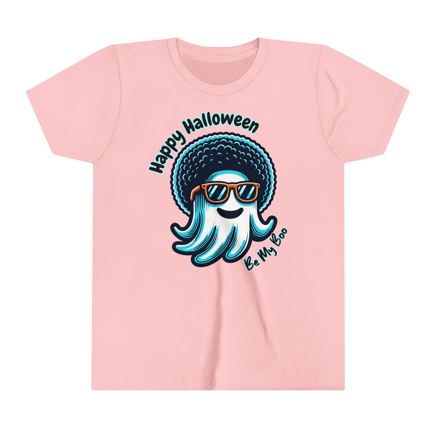 Fun Ghostly Halloween T-Shirt for Kids. Be My Boo this Halloween