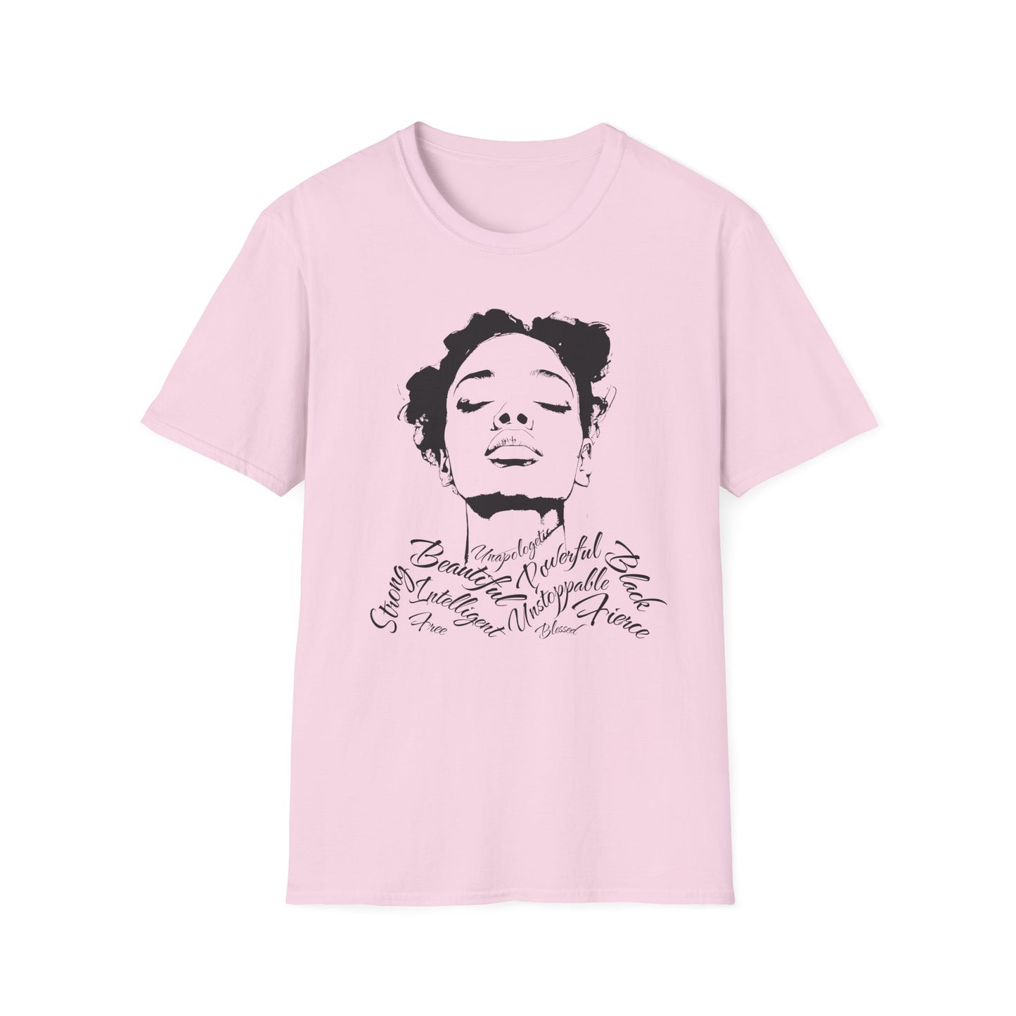 Wear Your Affirmations. Beautiful Graphic T-Shirt for Black Women