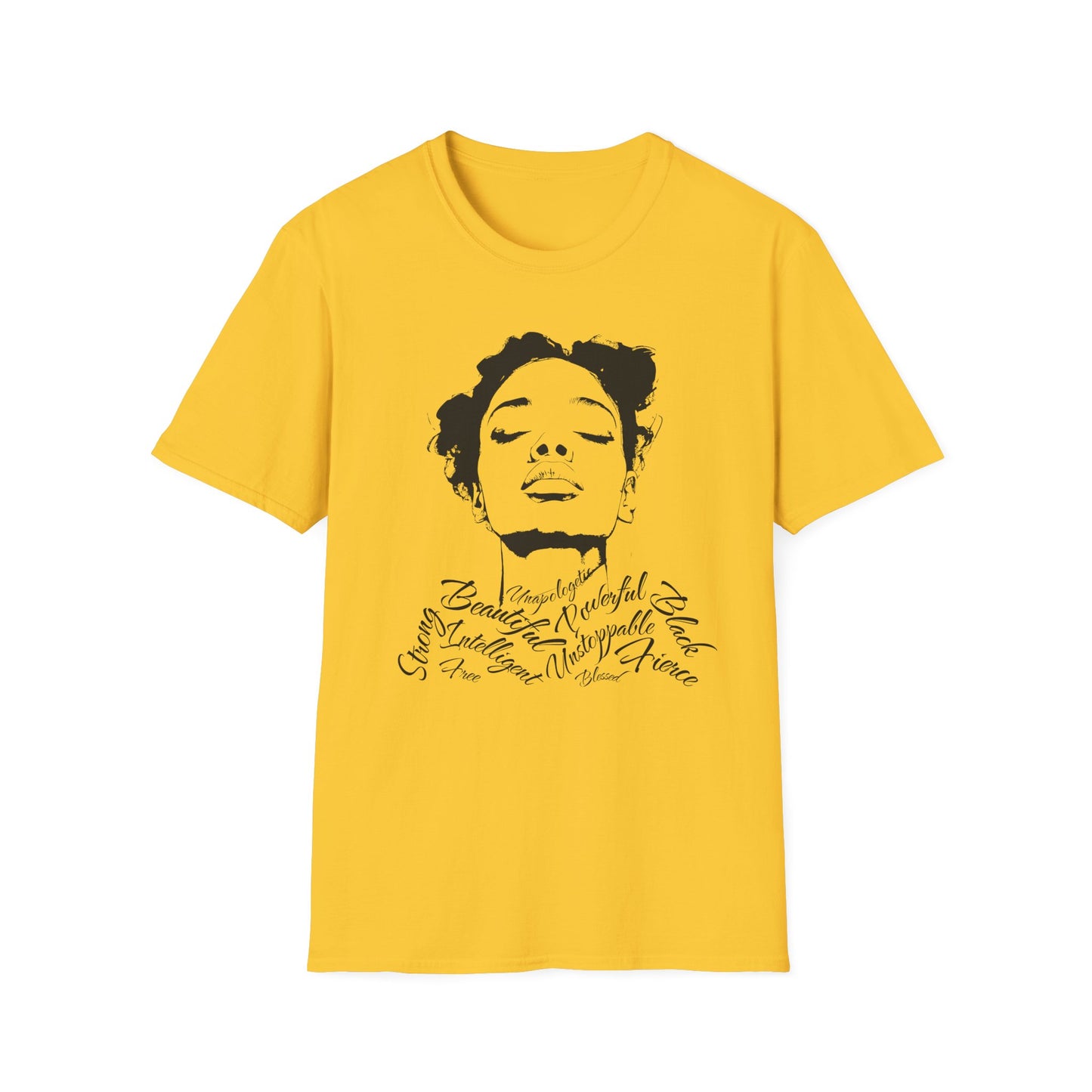 Wear Your Affirmations. Beautiful Graphic T-Shirt for Black Women